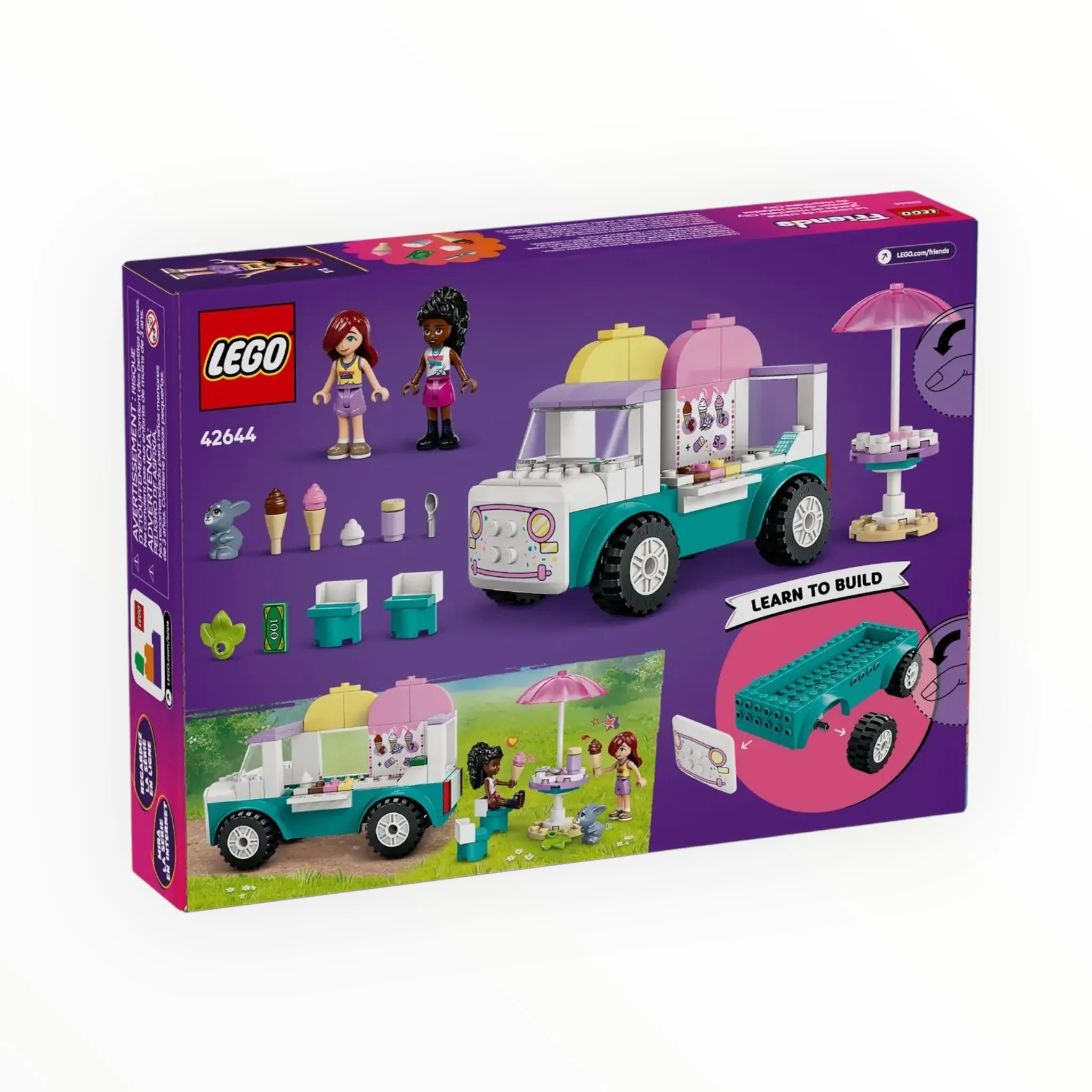 42644 Friends Heartlake City Ice Cream Truck - Image 3