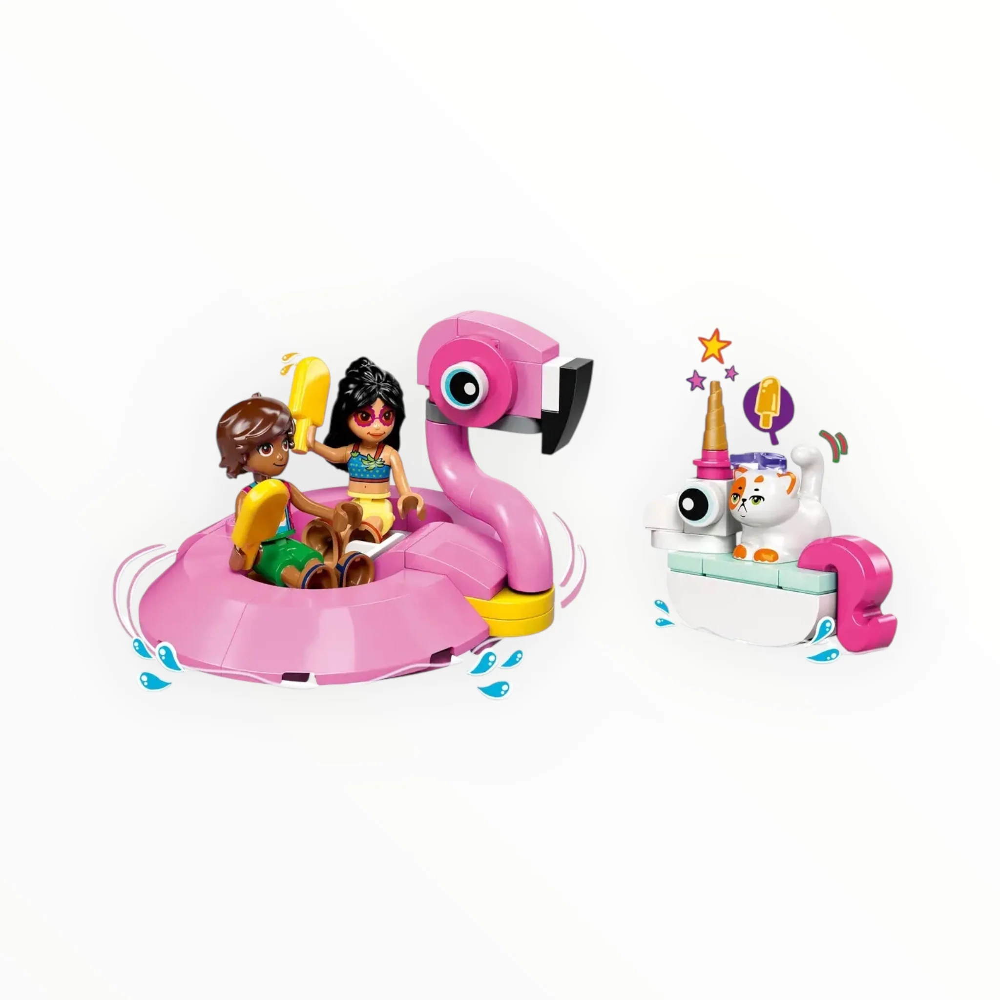 42658 Friends Unicorn & Flamingo Pool Party - Image 2
