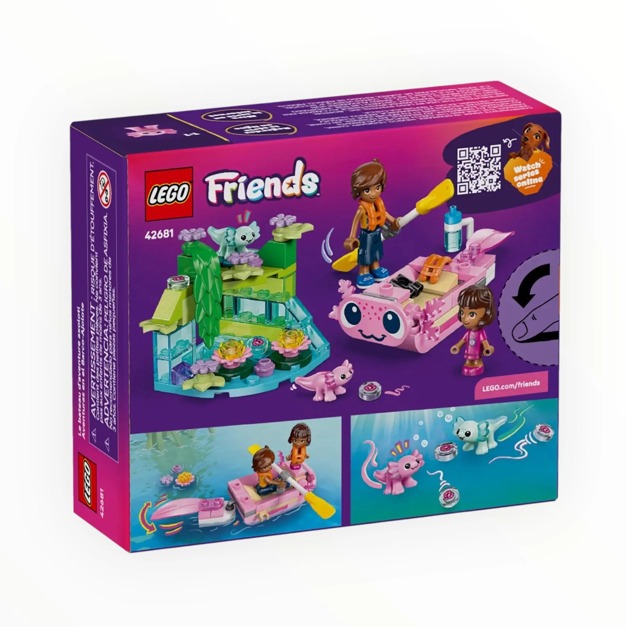 42681 Friends Axolotl Adventure Boat - Image 3