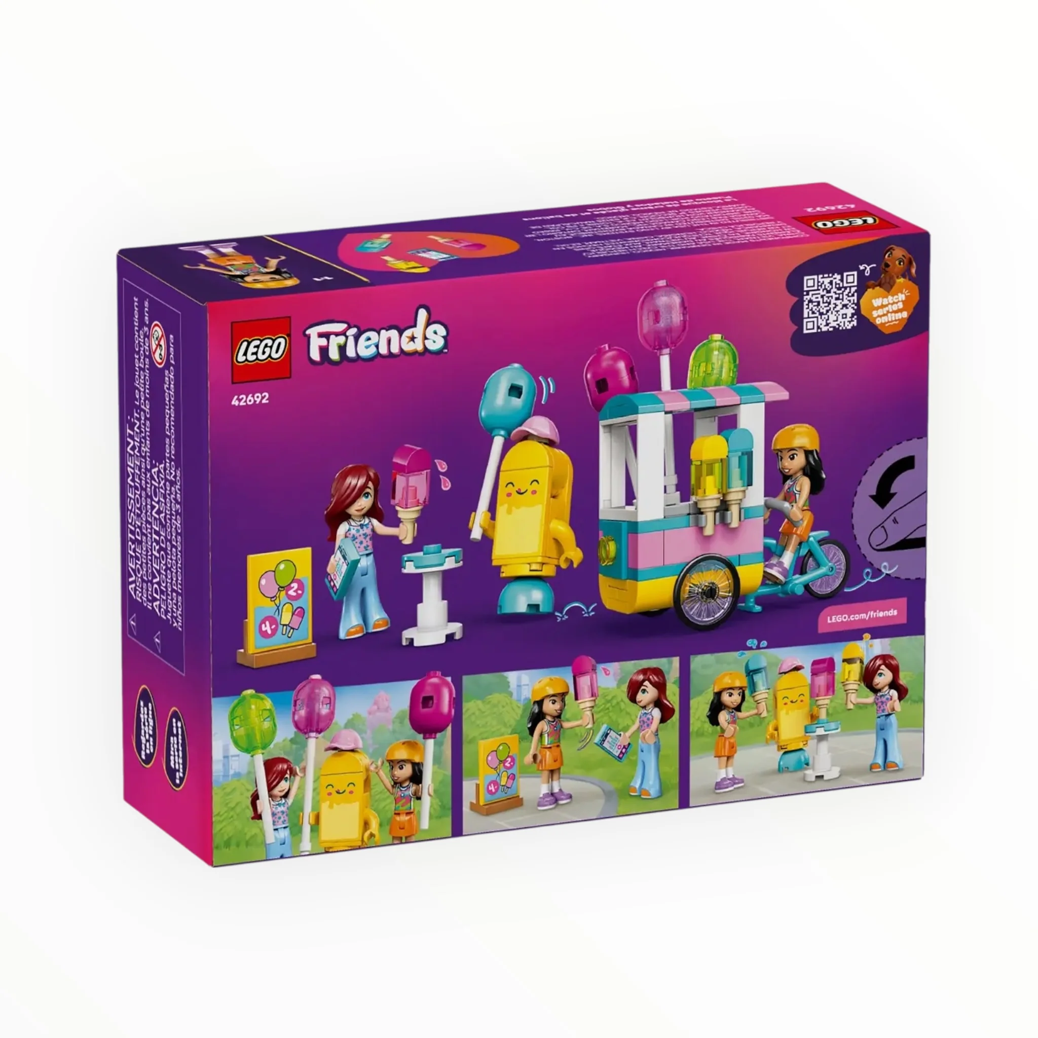 42692 Friends Ice Cream & Balloon Stand - Image 3