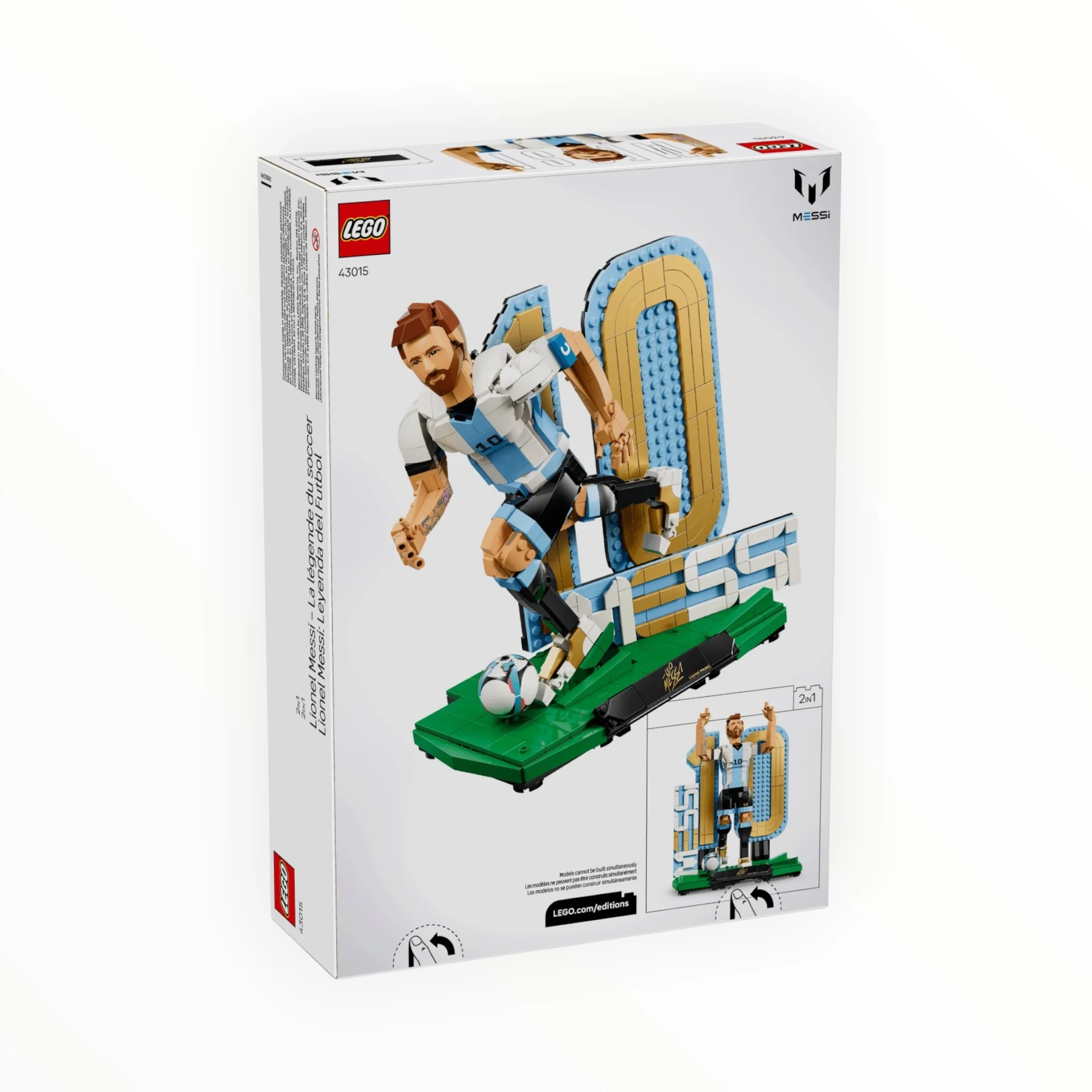 43015 LEGO Editions Lionel Messi – Soccer Legend - Image 3