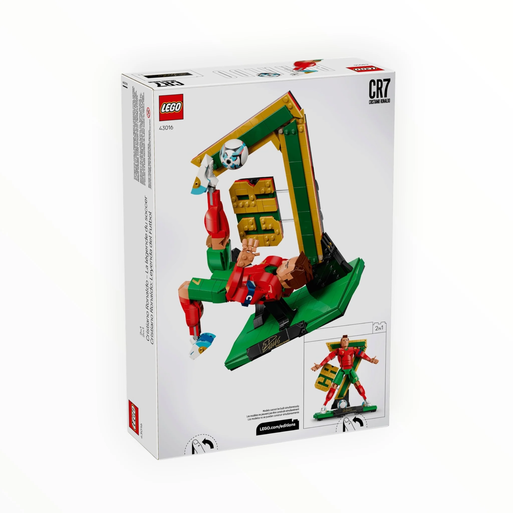 43016 LEGO Editions Cristiano Ronaldo – Soccer Legend - Image 3