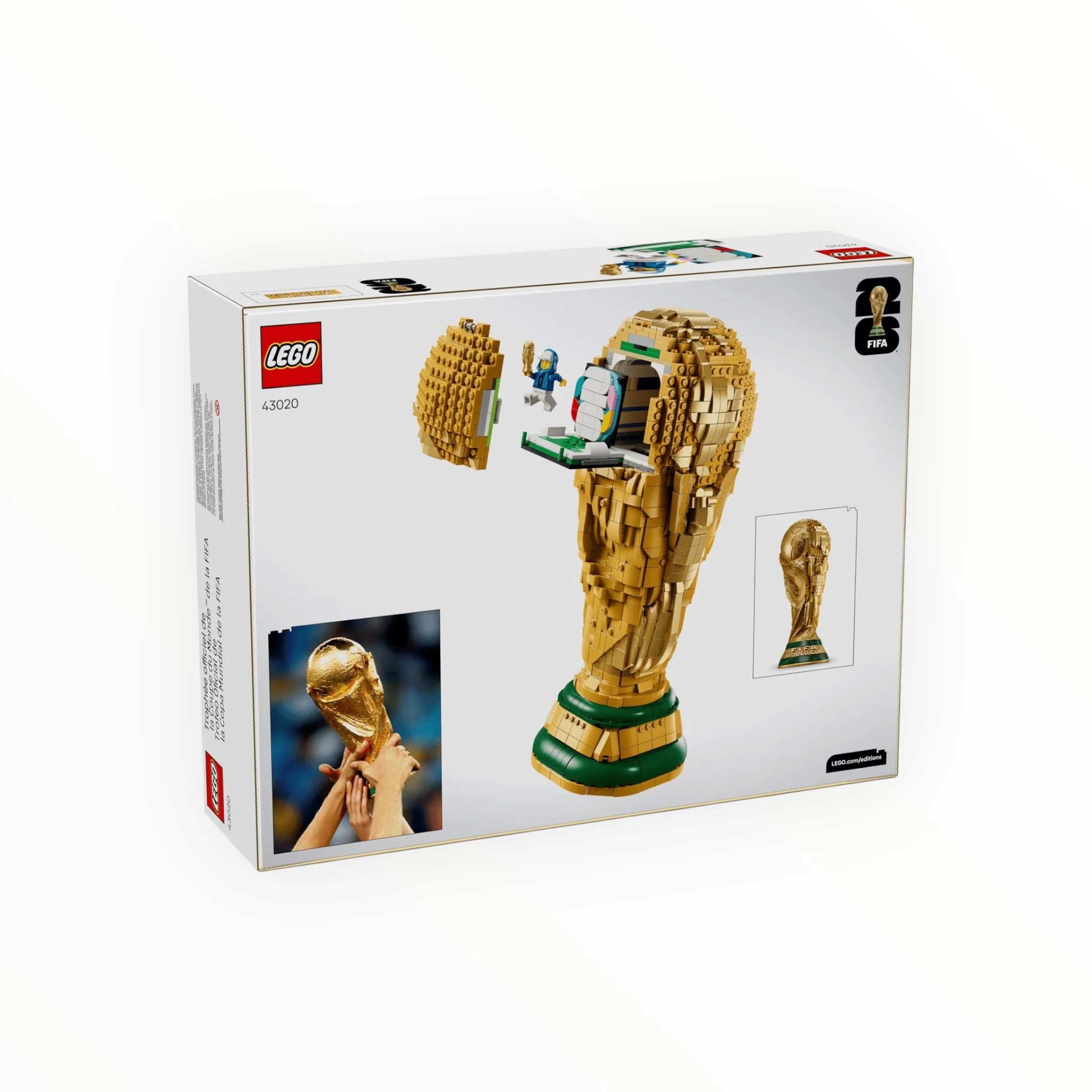 43020 LEGO Editions FIFA World Cup Official Trophy - Image 3
