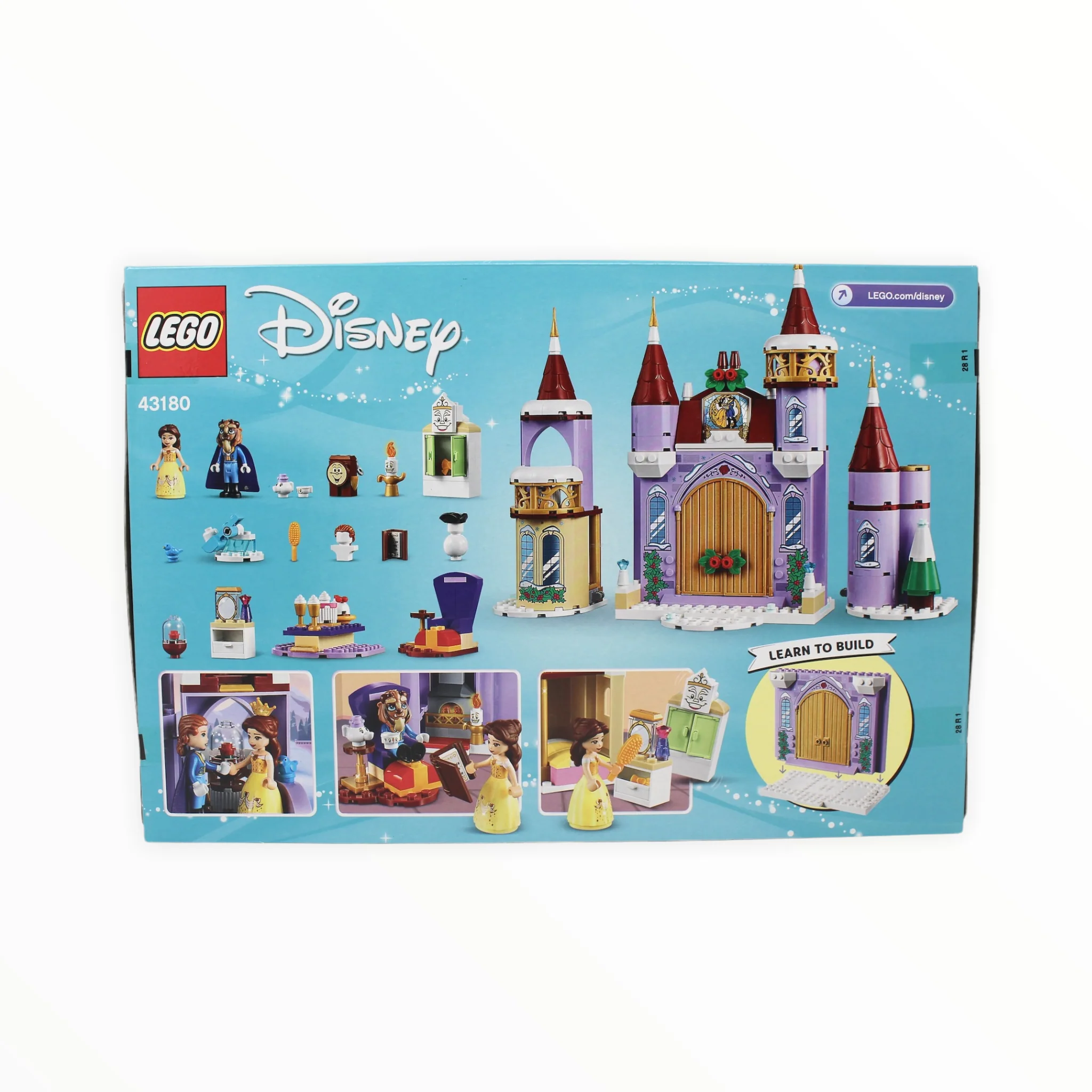 Retired Set 43180 Disney Belleās Castle Winter Celebration - Image 2