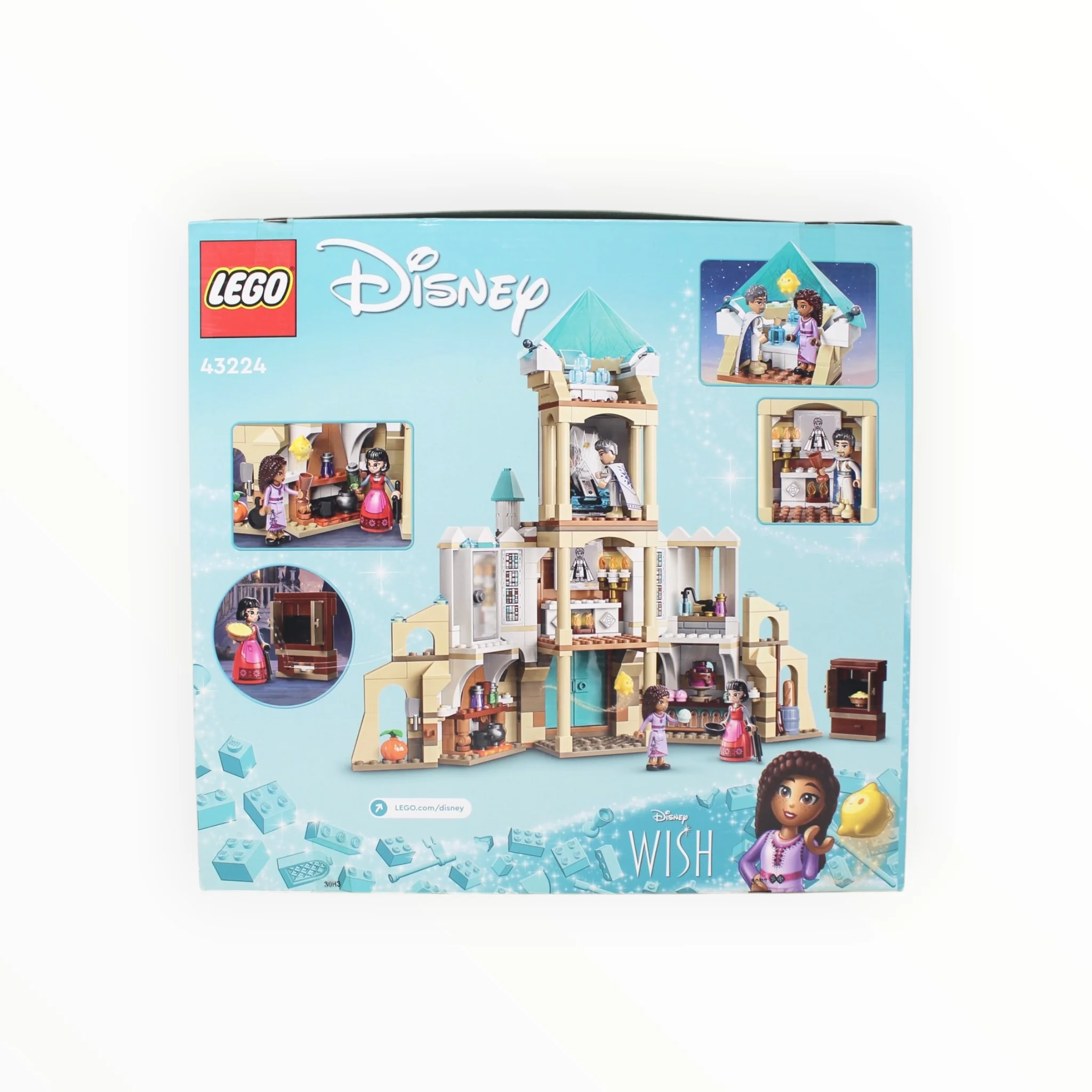 Retired Set 43224 Disney Wish King Magnifico’s Castle - Image 2
