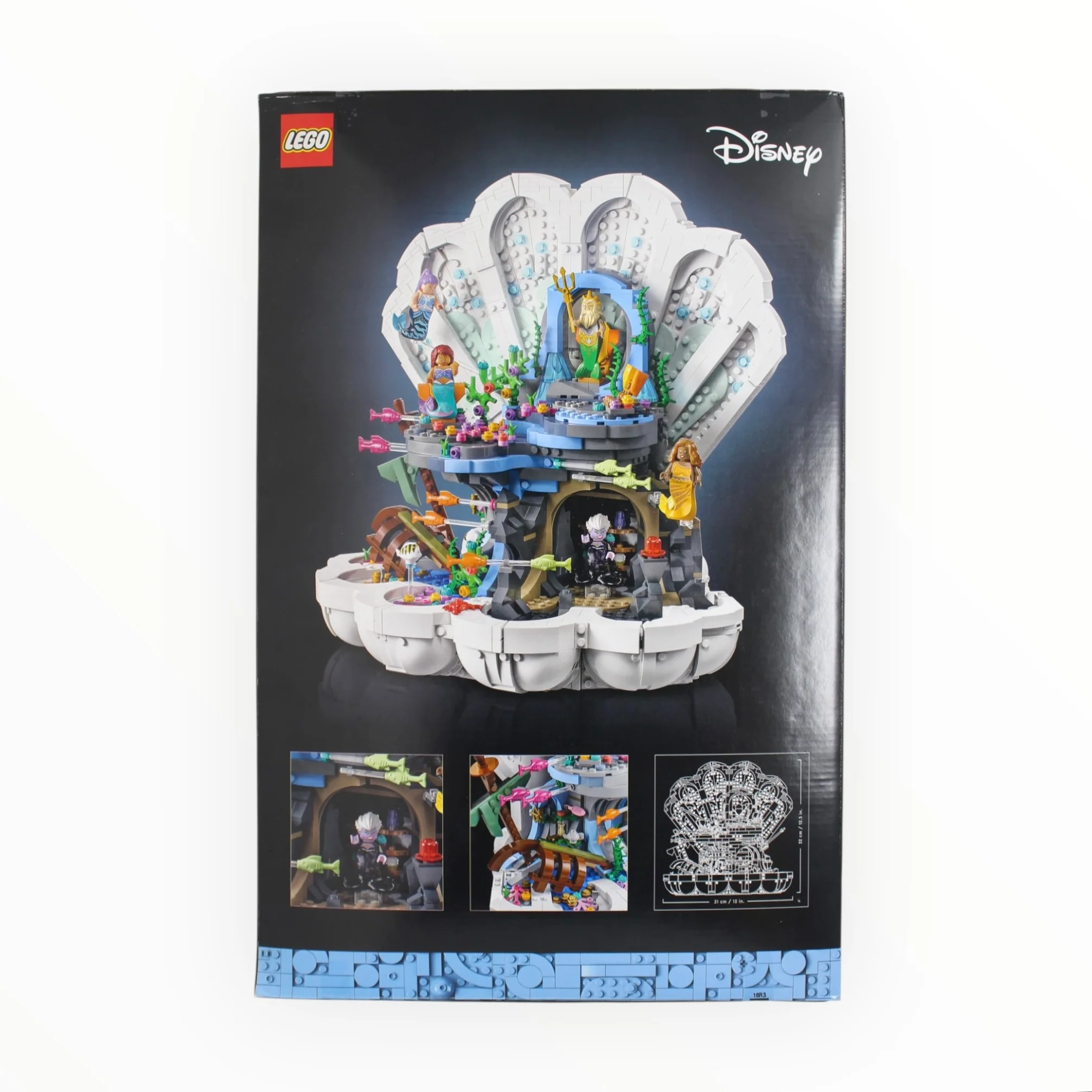 Retired Set 43225 Disney The Little Mermaid Royal Clamshell - Image 2