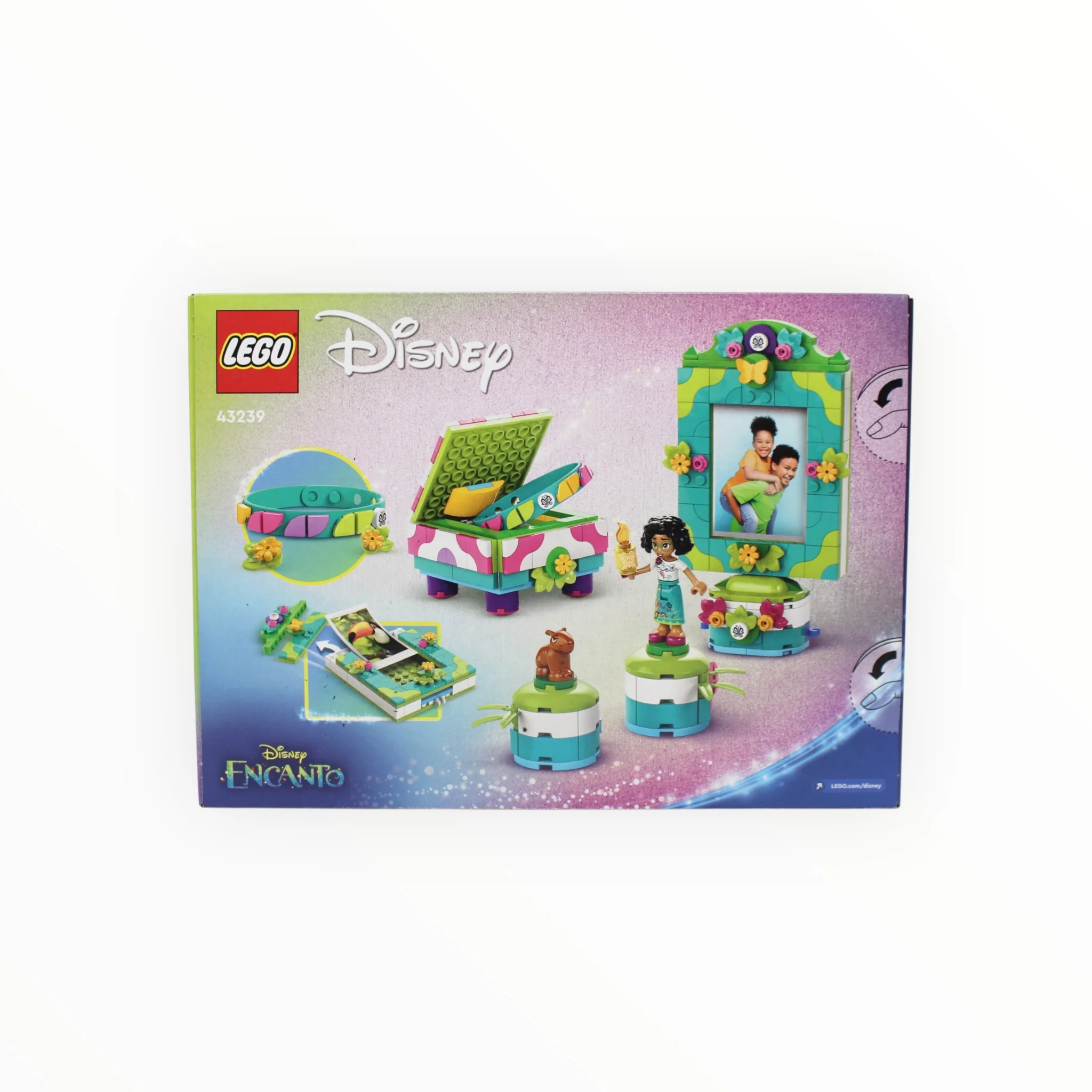 Retired Set 43239 Disney Mirabel’s Photo Frame and Jewelry Box - Image 2