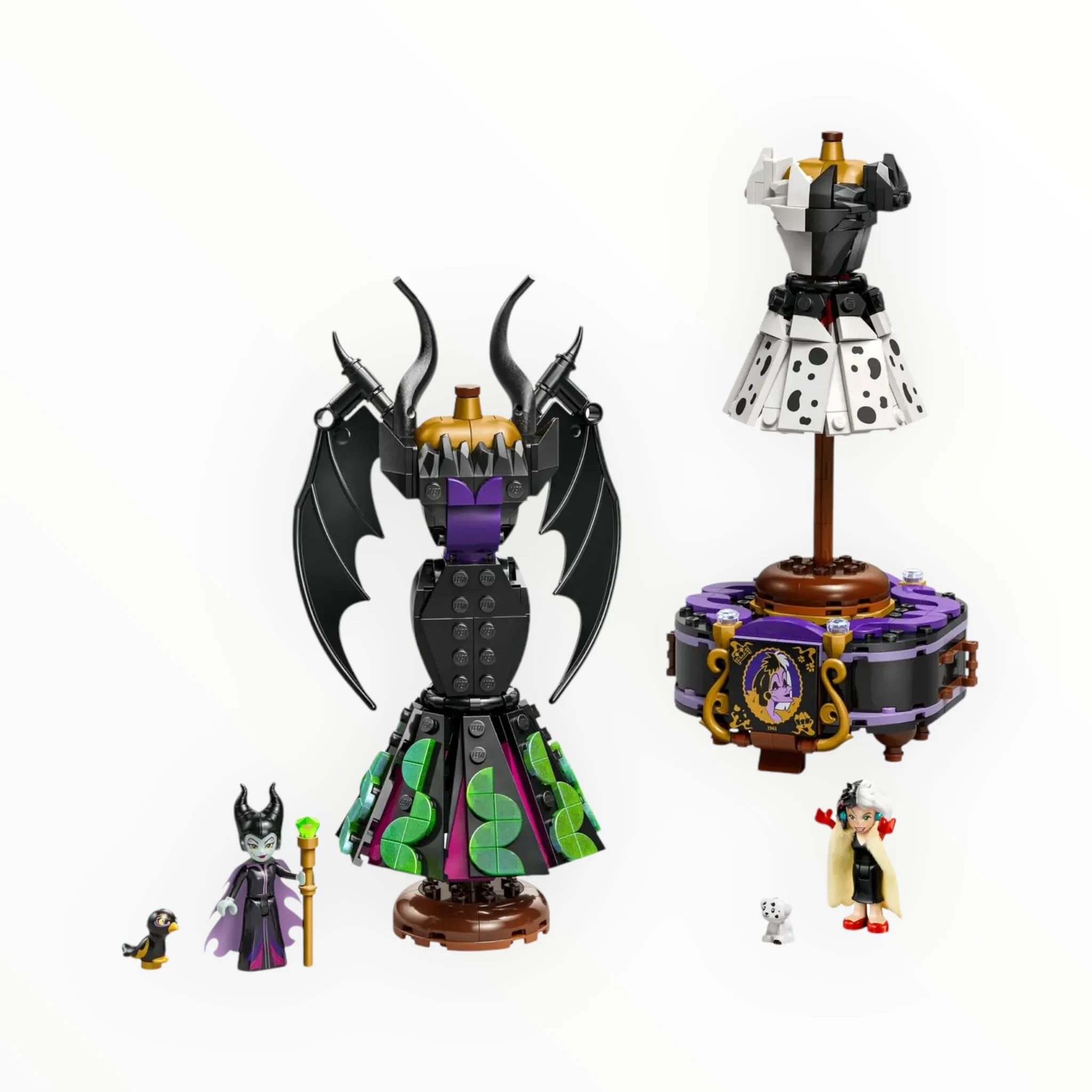 43262 Disney Maleficent's and Cruella De Vil's Dresses - Image 2