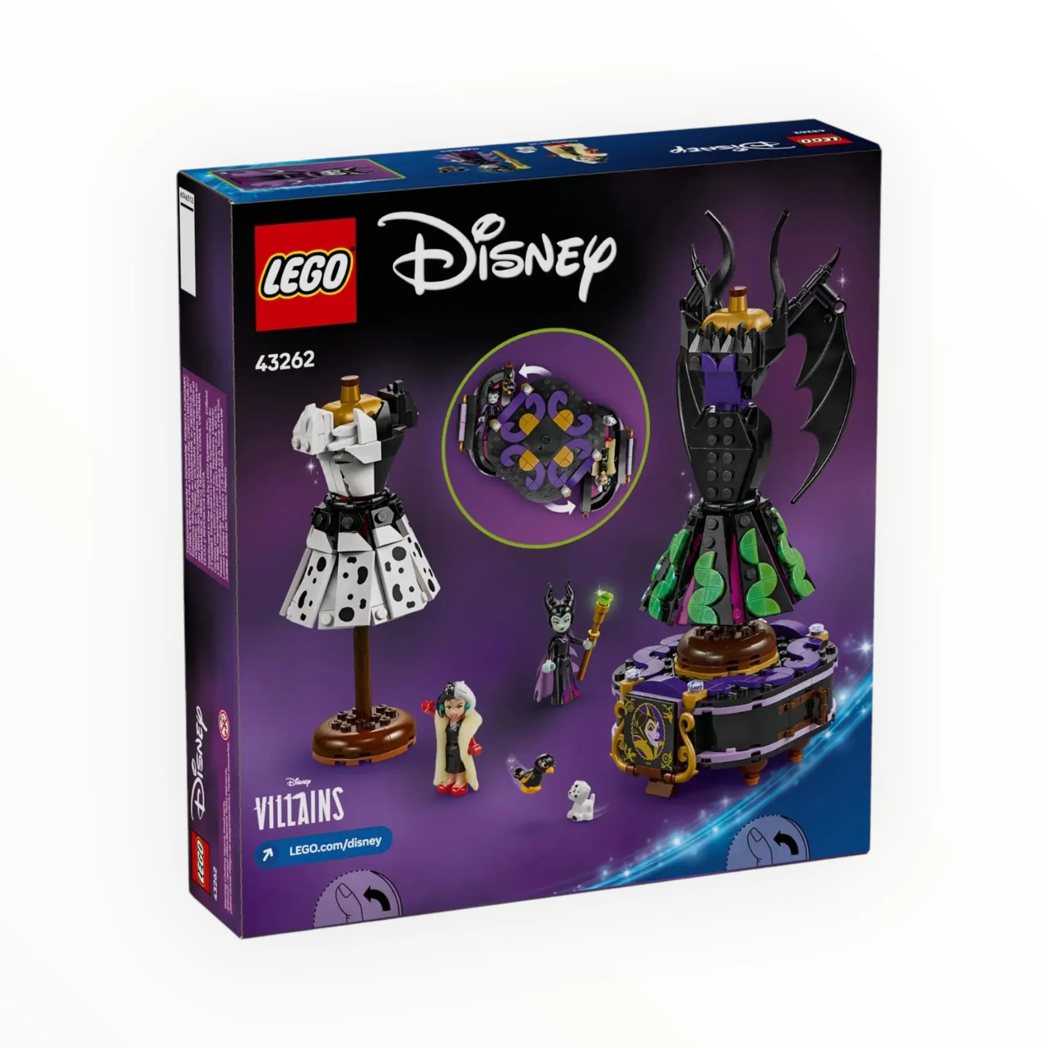 43262 Disney Maleficent's and Cruella De Vil's Dresses - Image 3