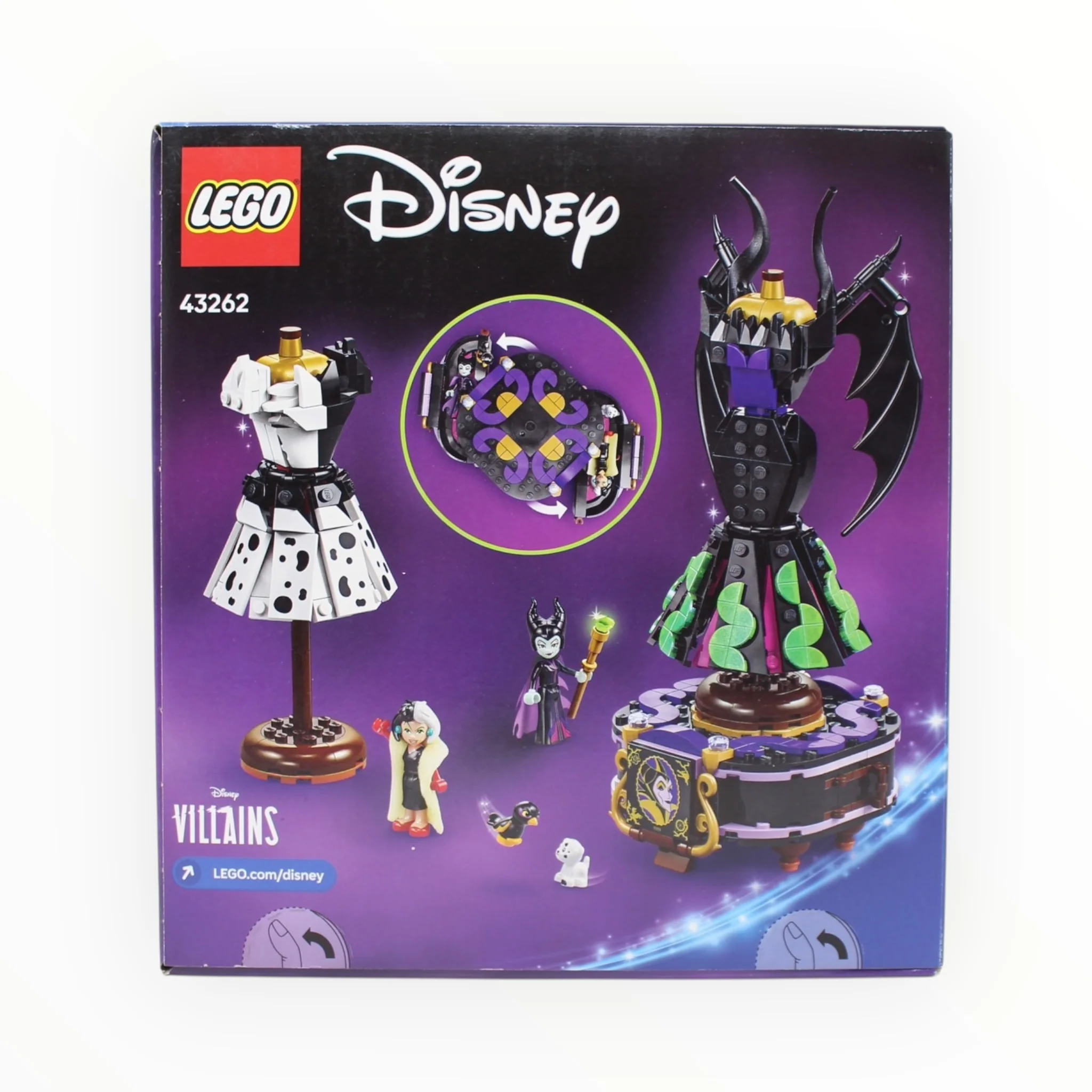 43262 Disney Maleficent's and Cruella De Vil's Dresses (damaged box) - Image 2