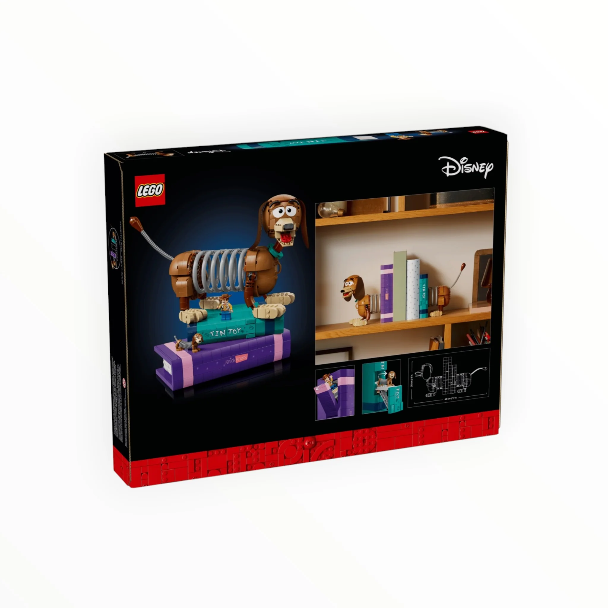 43301 Disney Toy Story Slinky Dog Bookends - Image 3