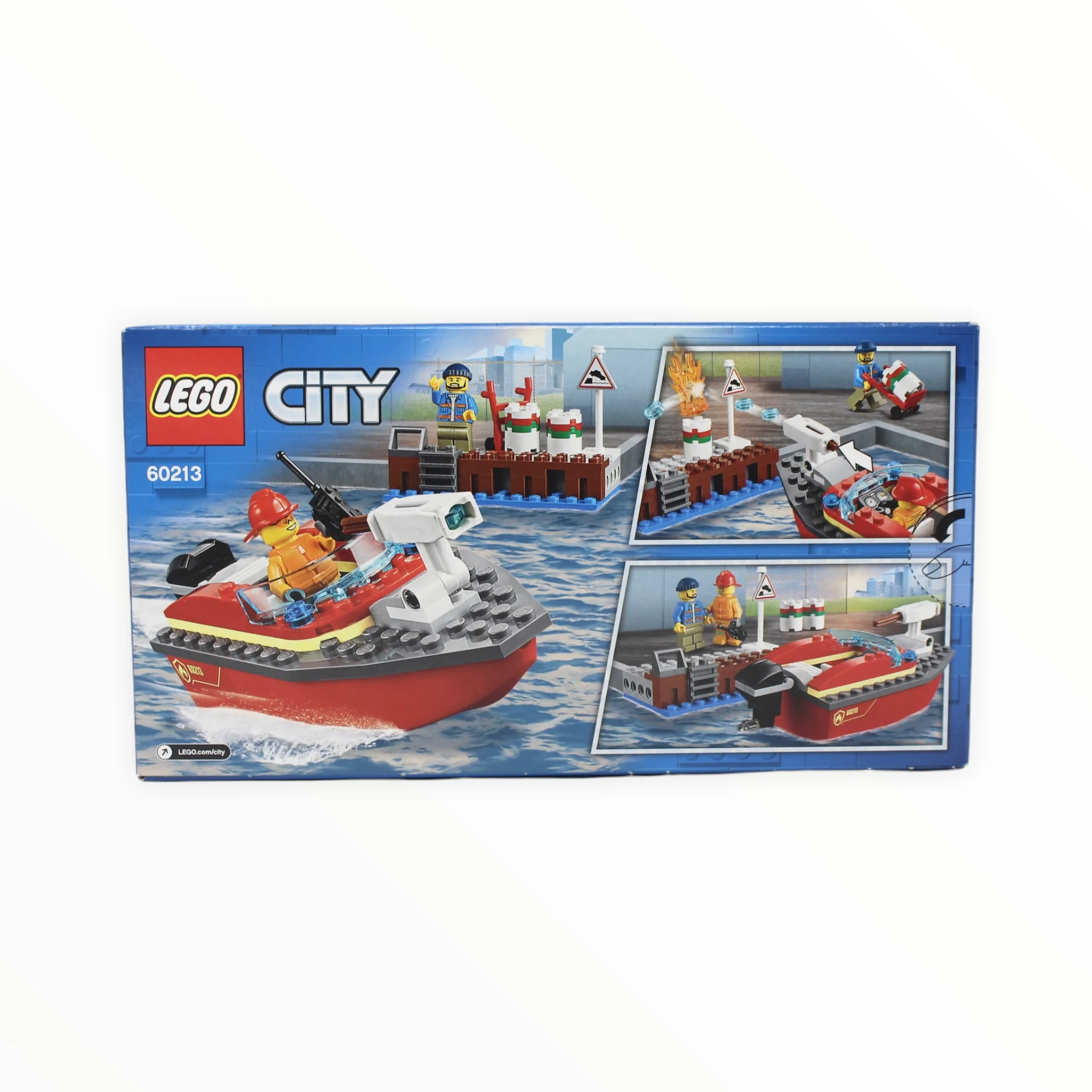 Retired Set 60213 City Dock Side Fire - Image 2