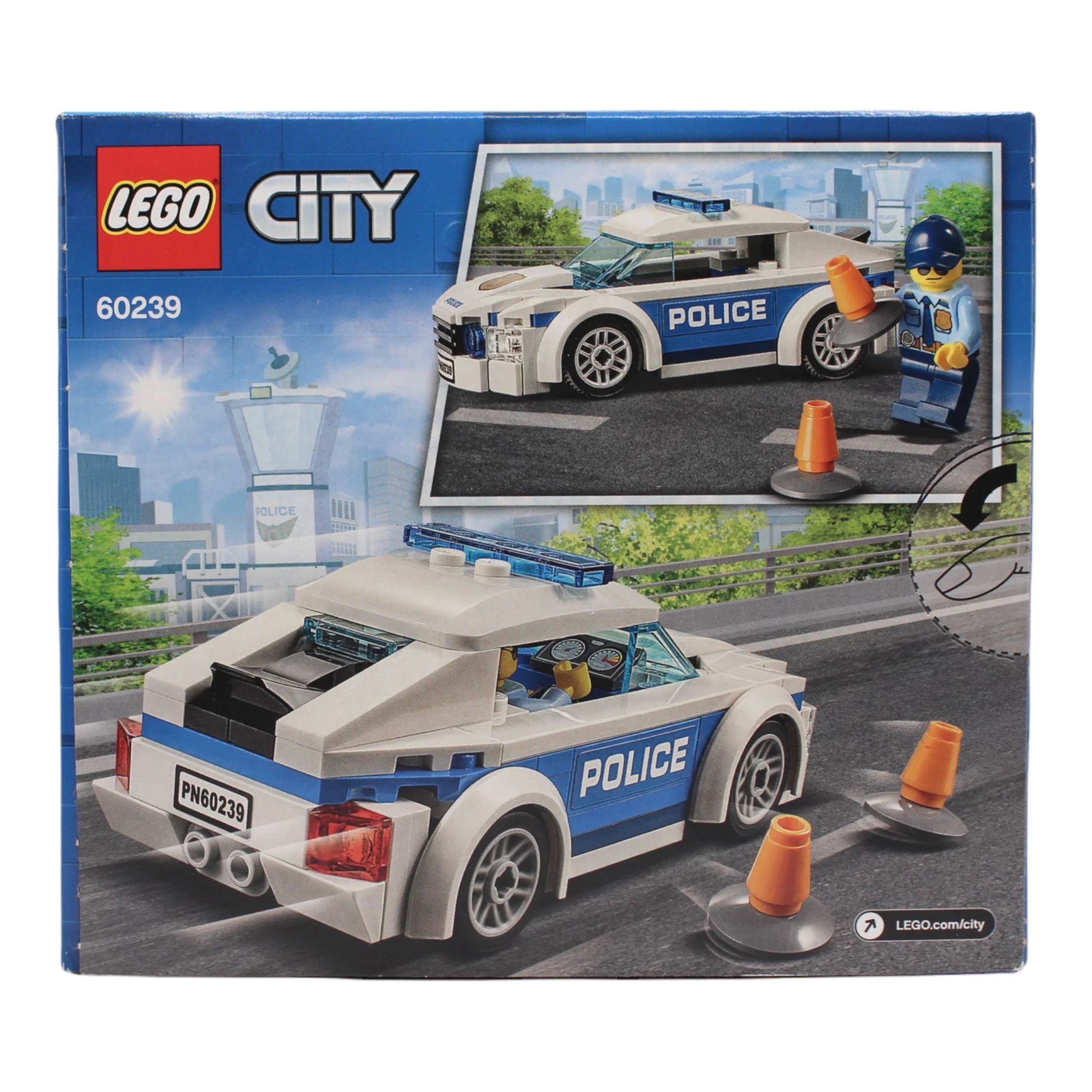 Retired Set 60239 City Police Patrol Car - Image 2