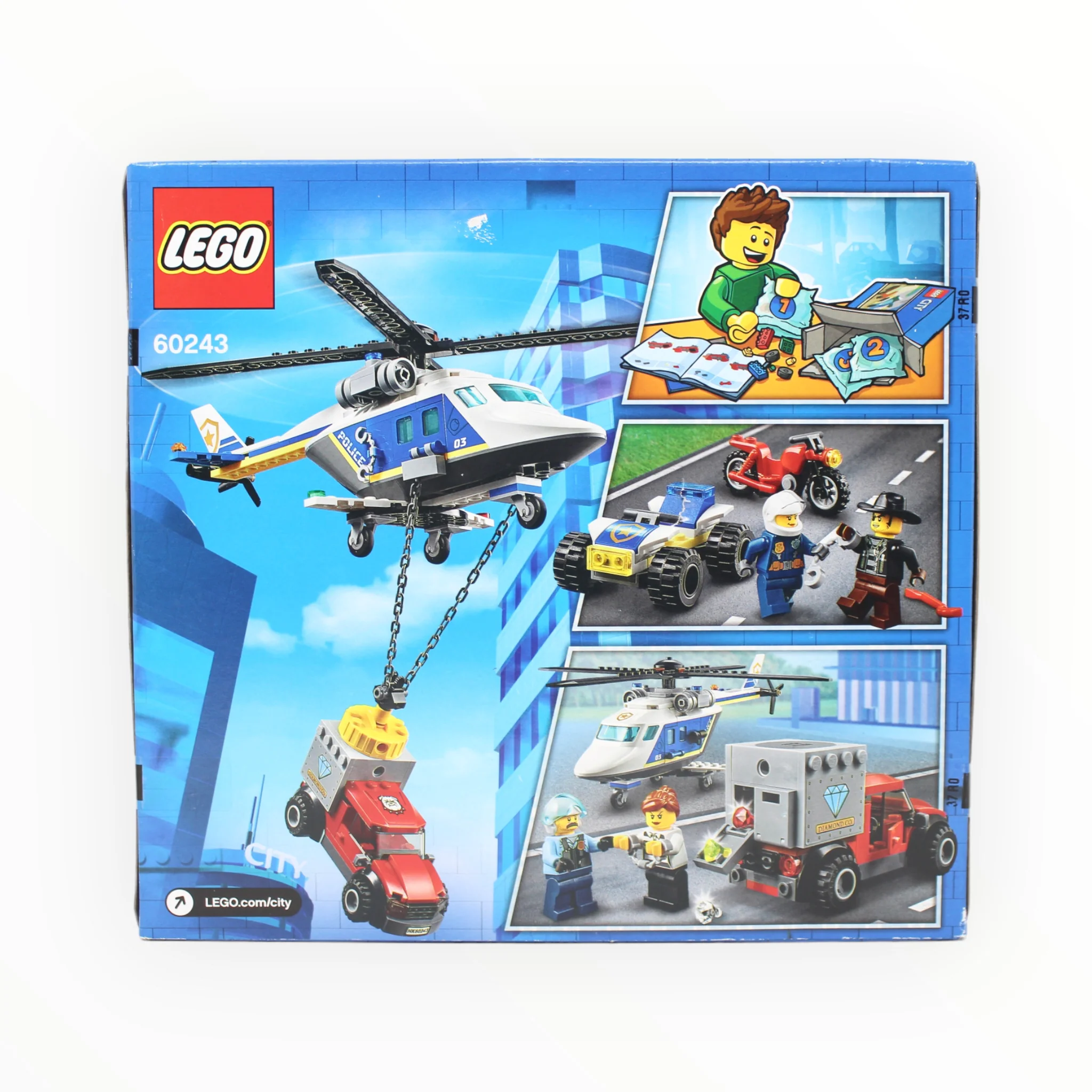 Retired Set 60243 City Police Helicopter Chase - Image 2