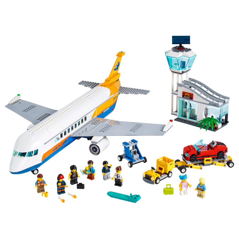 Retired Set 60262 City Passenger Airplane (damaged box) - Image 3