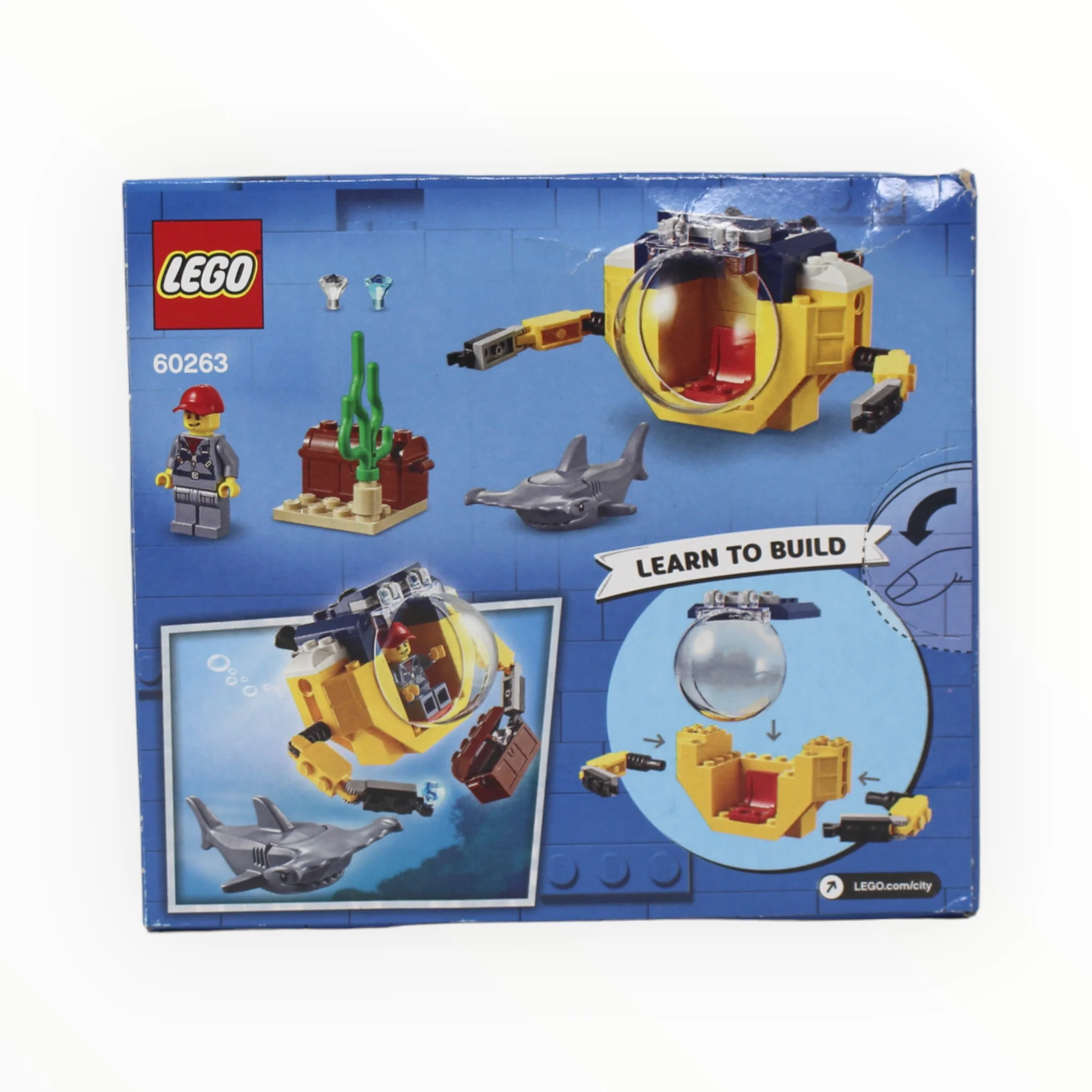 Retired Set 60263 City Ocean Mini-Submarine - Image 2