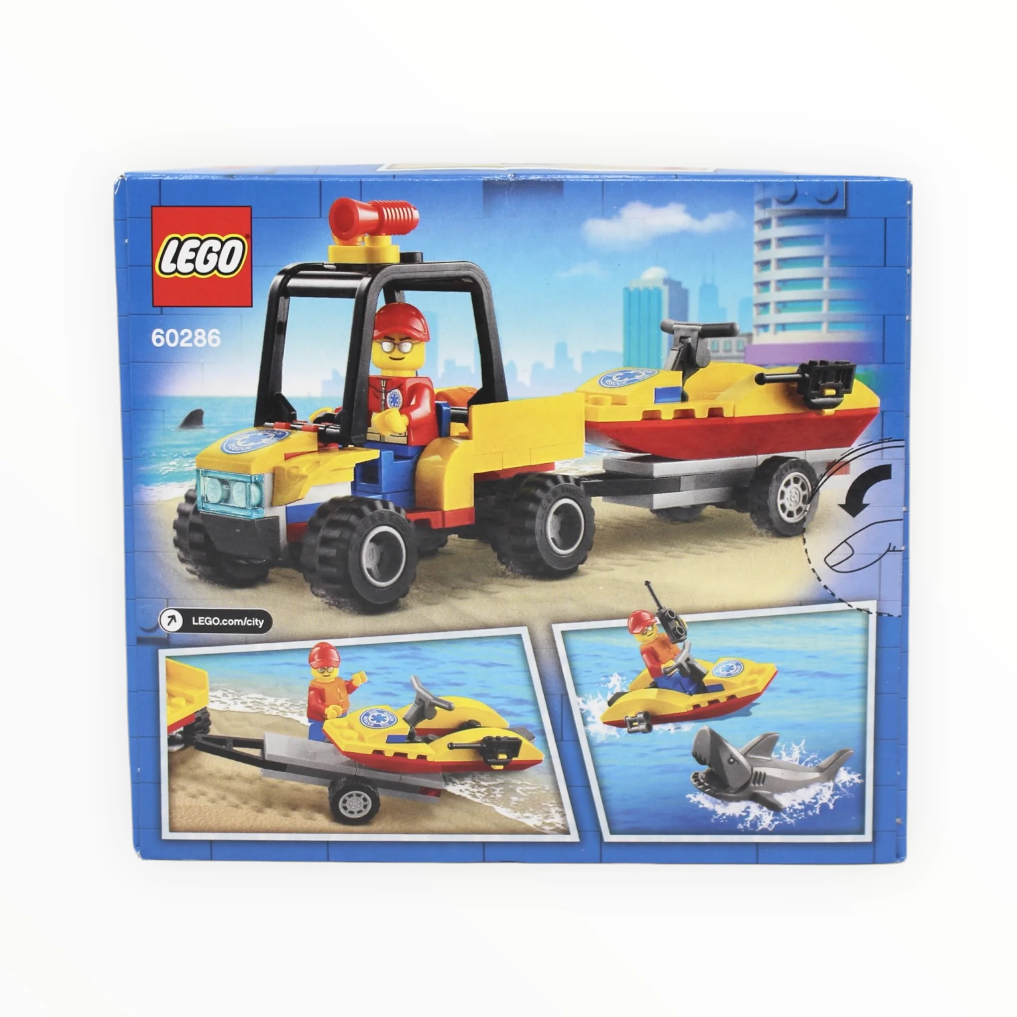 Retired Set 60286 City Beach Rescue ATV - Image 2