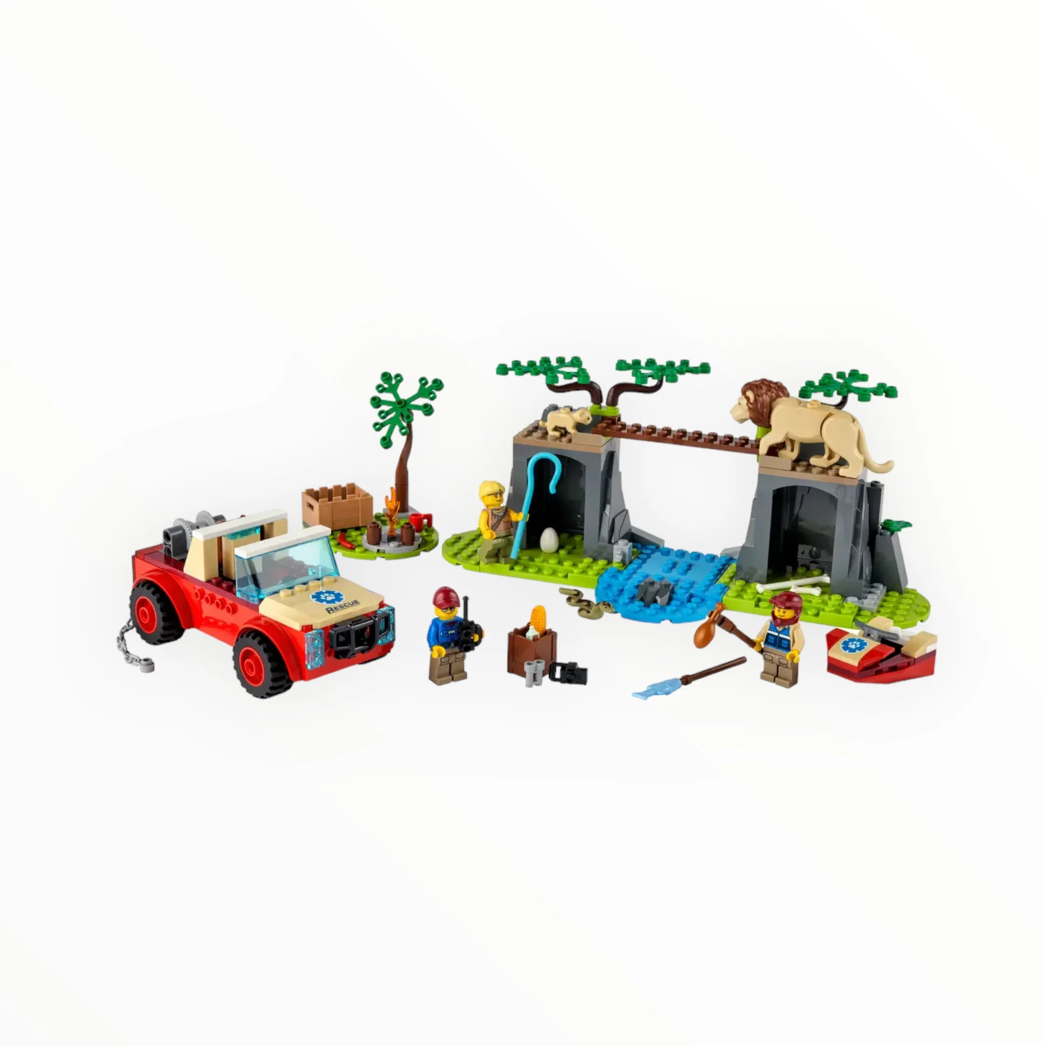 Retired Set 60301 City Wildlife Rescue Off-Roader - Image 3