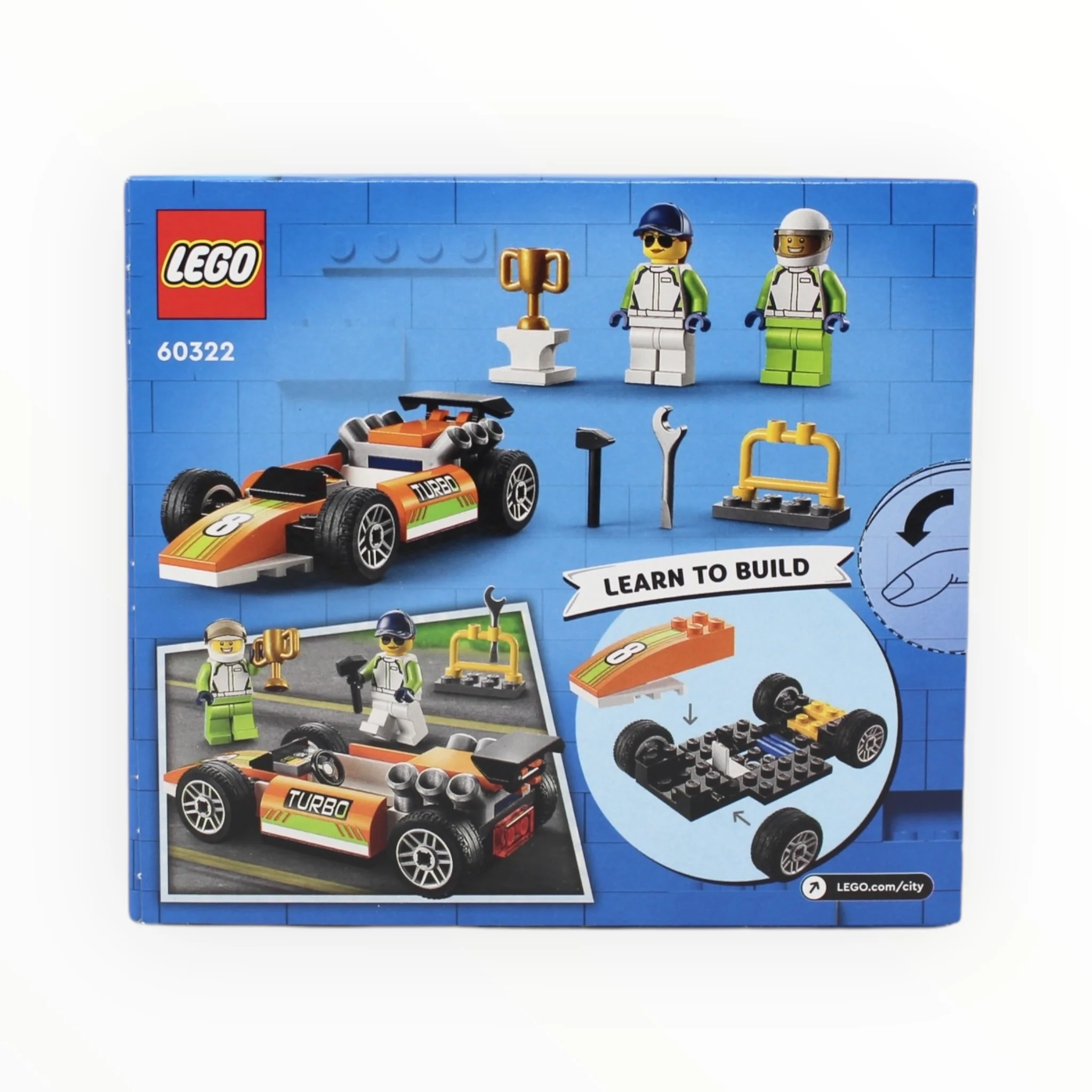 Retired Set 60322 City Race Car - Image 2