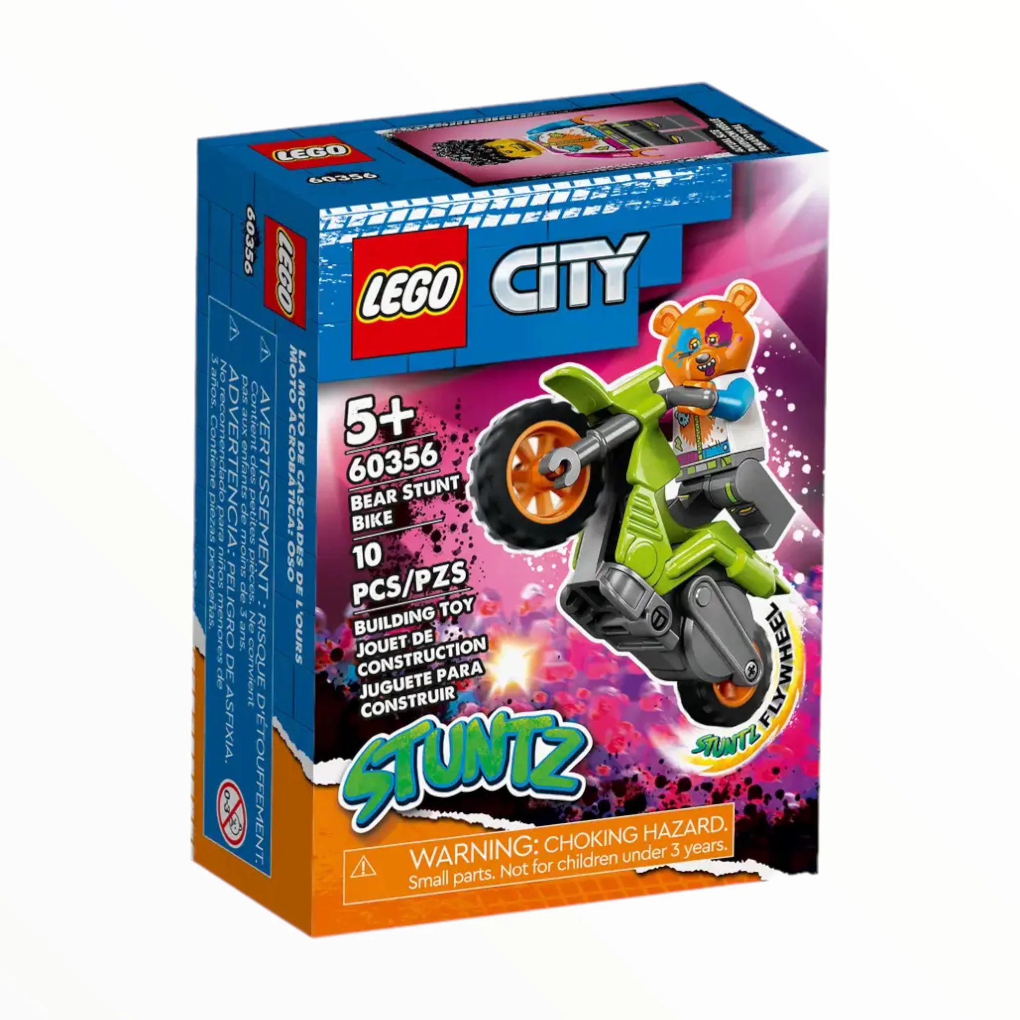 60356 City Bear Stunt Bike - Image 2
