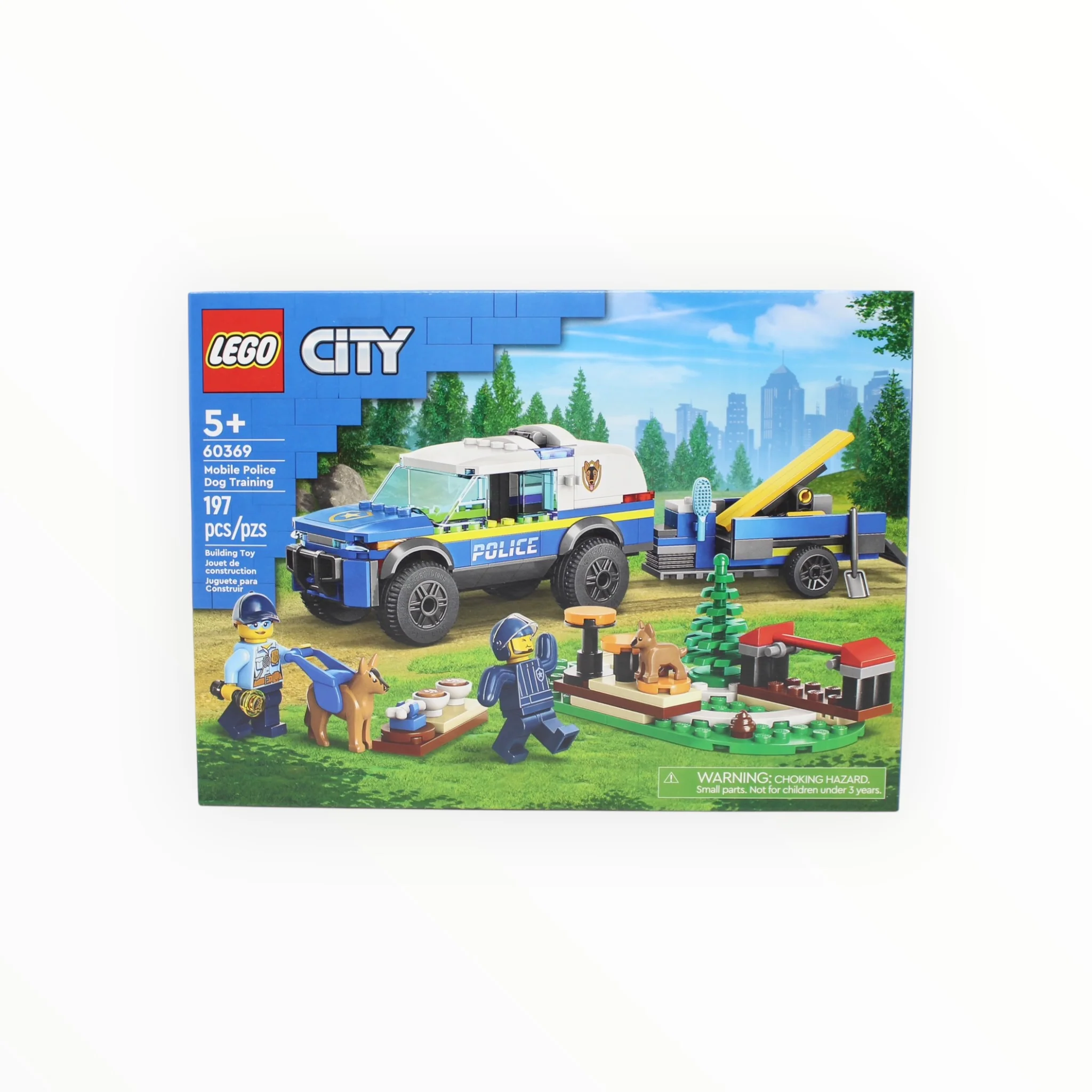 Retired Set 60369 City Mobile Police Dog Training