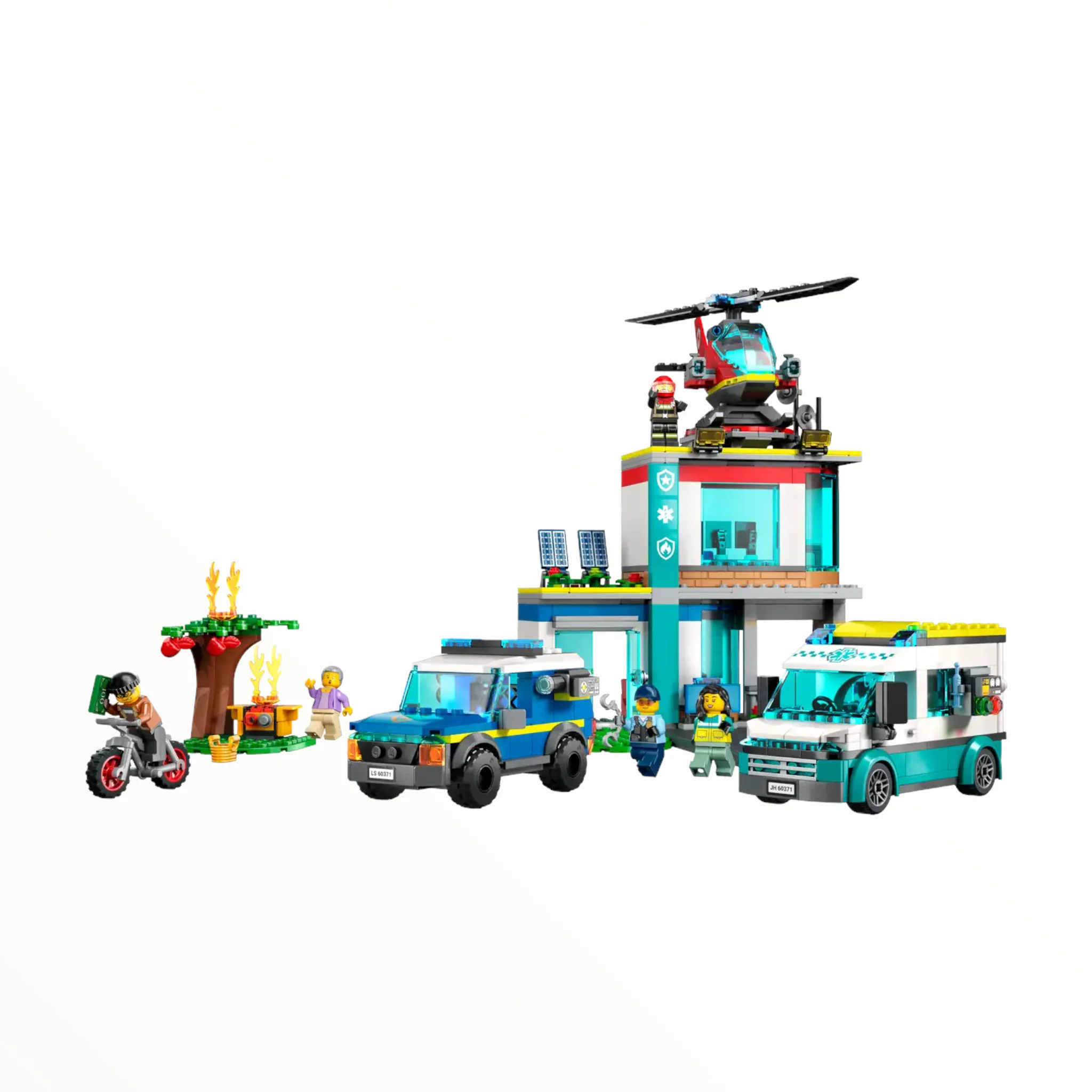 Retired Set 60371 City Emergency Vehicles HQ - Image 3