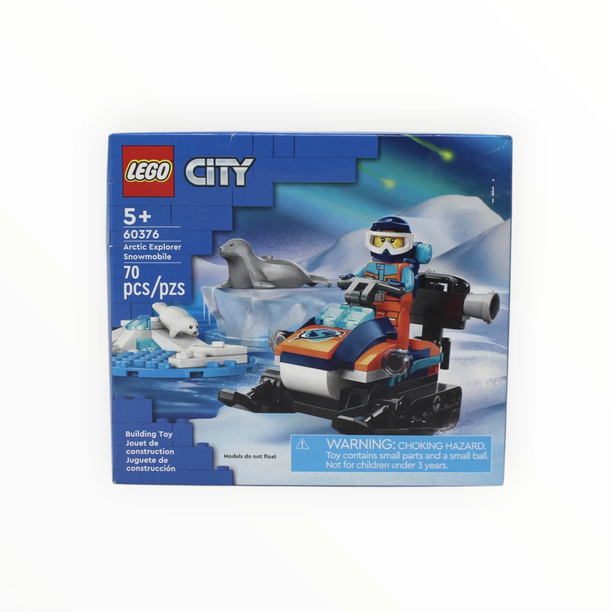 Retired Set 60376 City Arctic Explorer Snowmobile