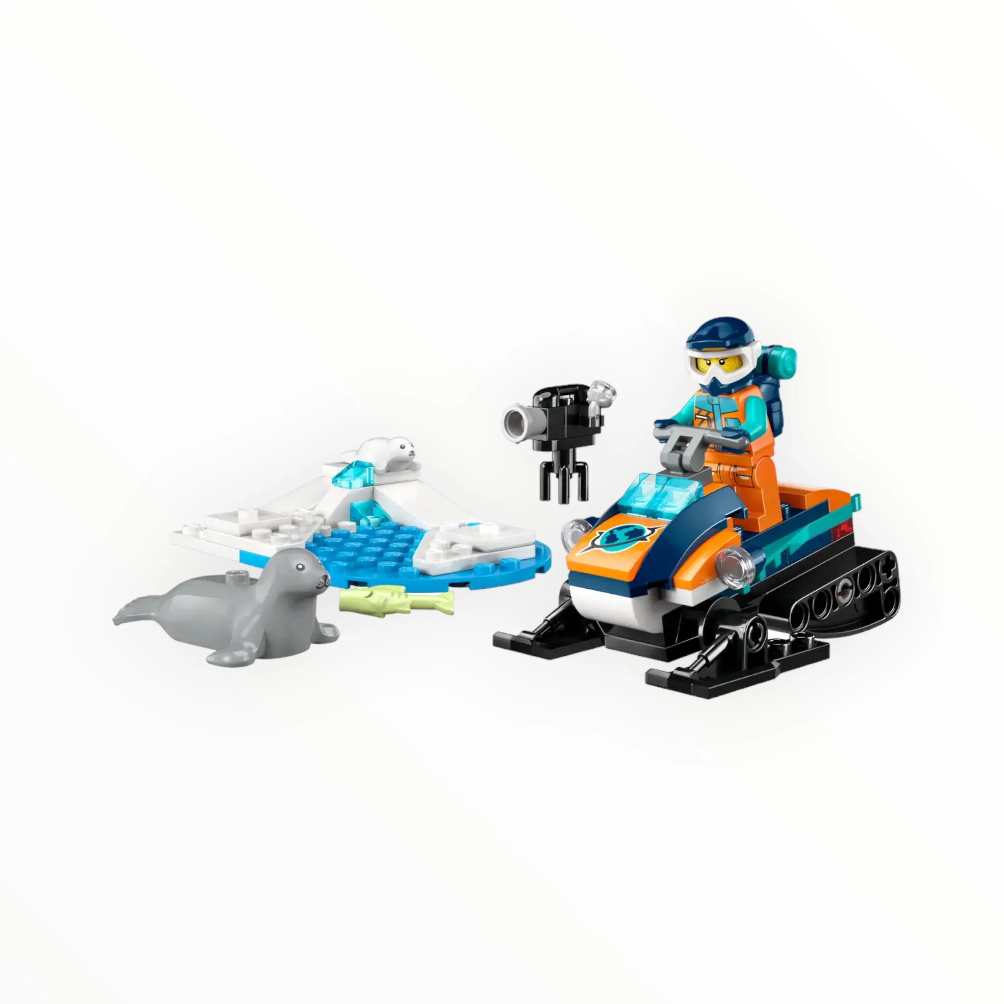 Retired Set 60376 City Arctic Explorer Snowmobile - Image 3