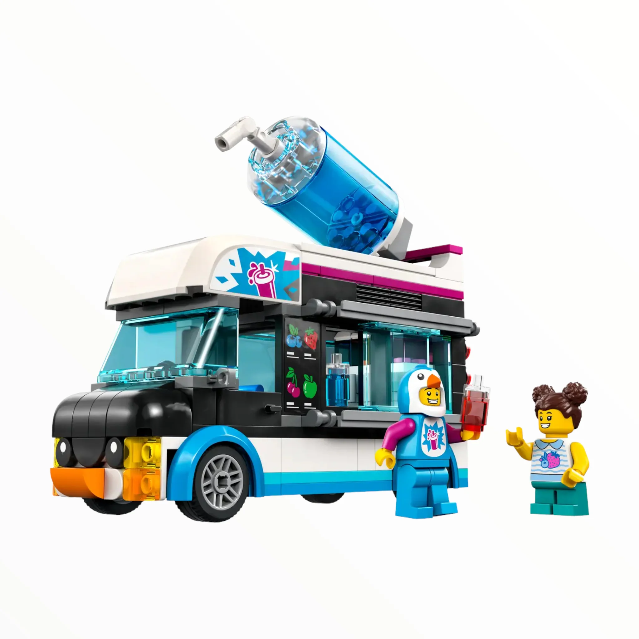 Retired Set 60384 City Penguin Slushy Van - Image 3