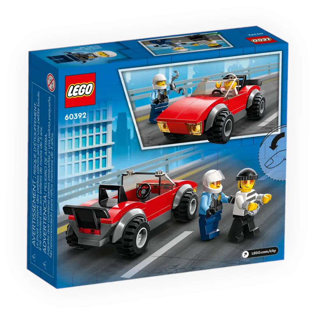 60392 City Police Bike Car Chase - Image 3