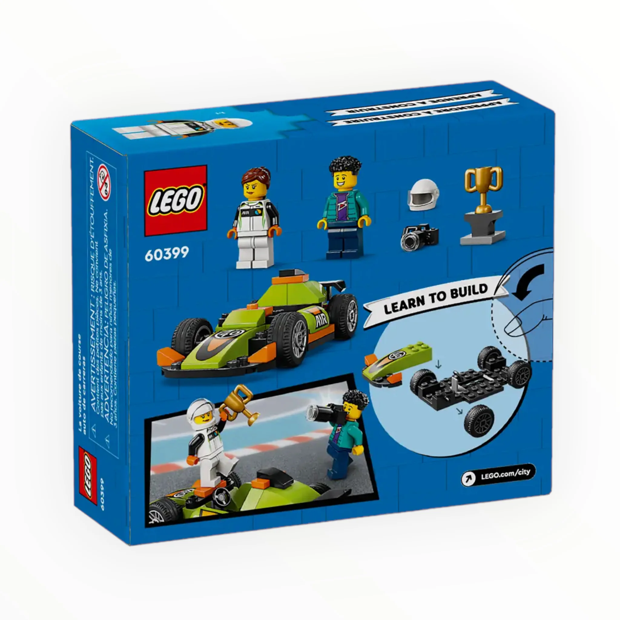 60399 City Green Race Car - Image 2