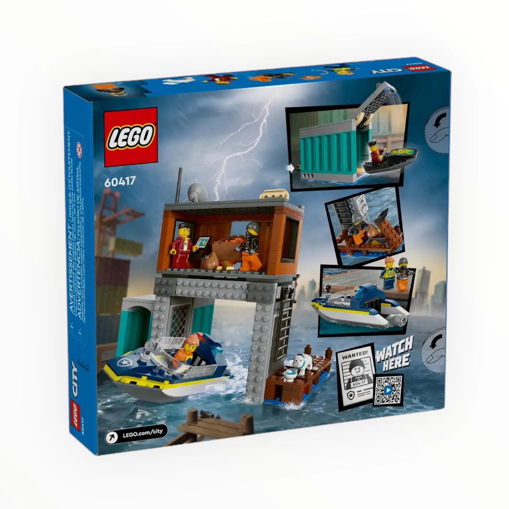 60417 City Police Speedboat and Crooks’ Hideout - Image 3
