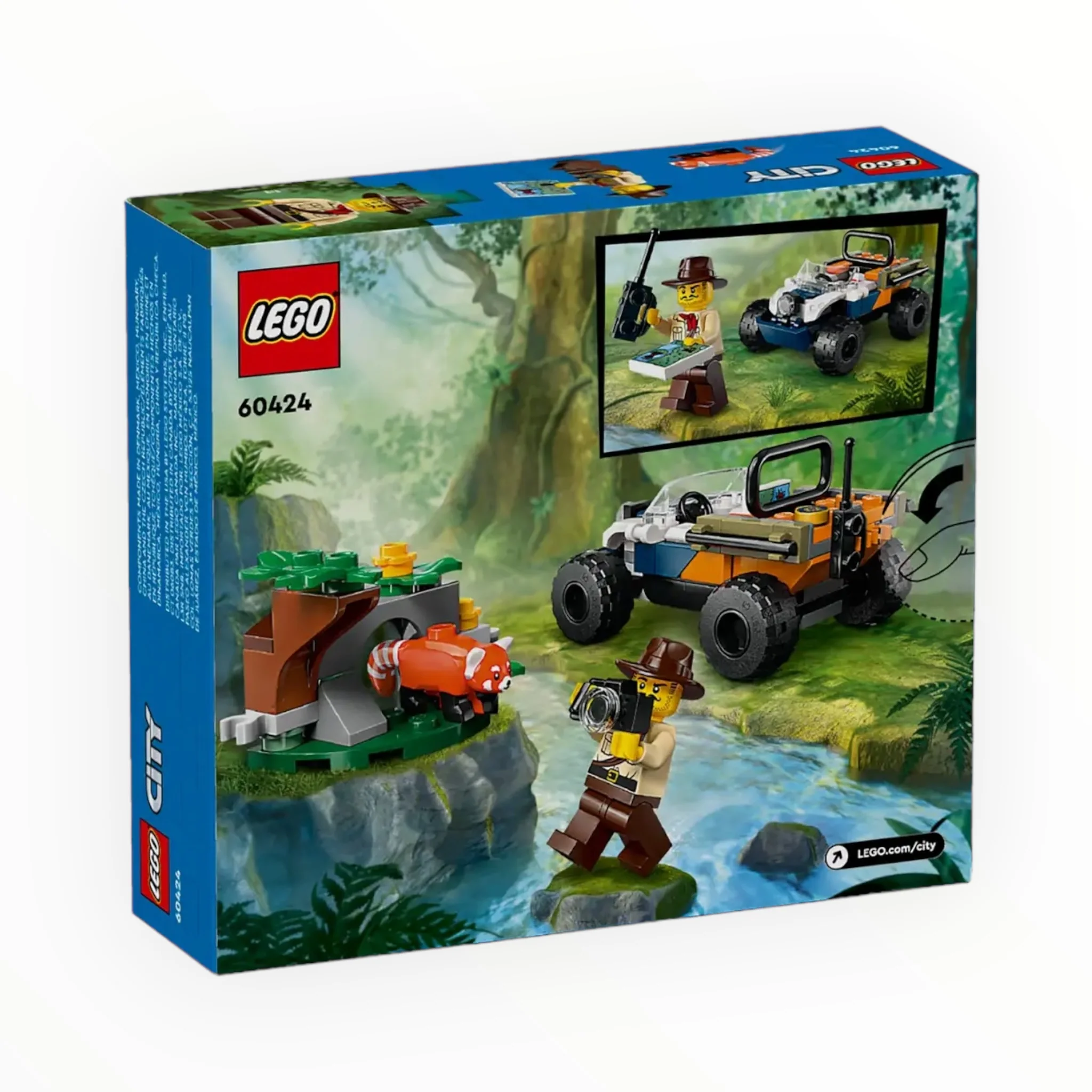 60424 City Jungle Explorer ATV Red Panda Mission - Image 3