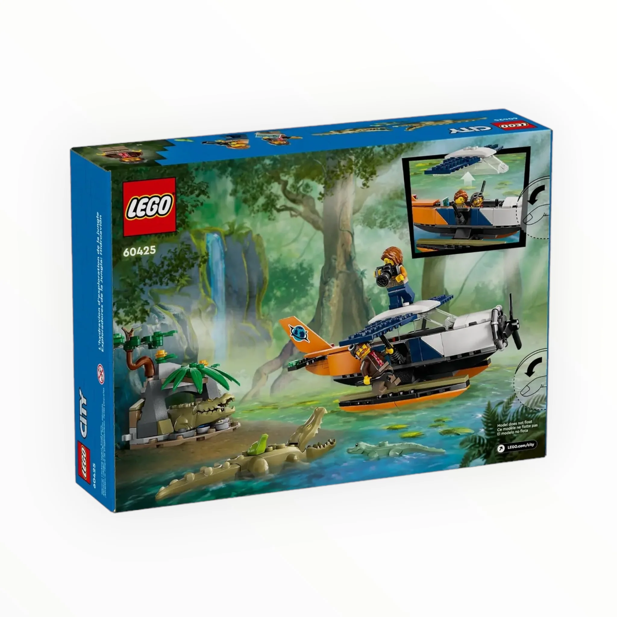 60425 City Jungle Explorer Water Plane - Image 3
