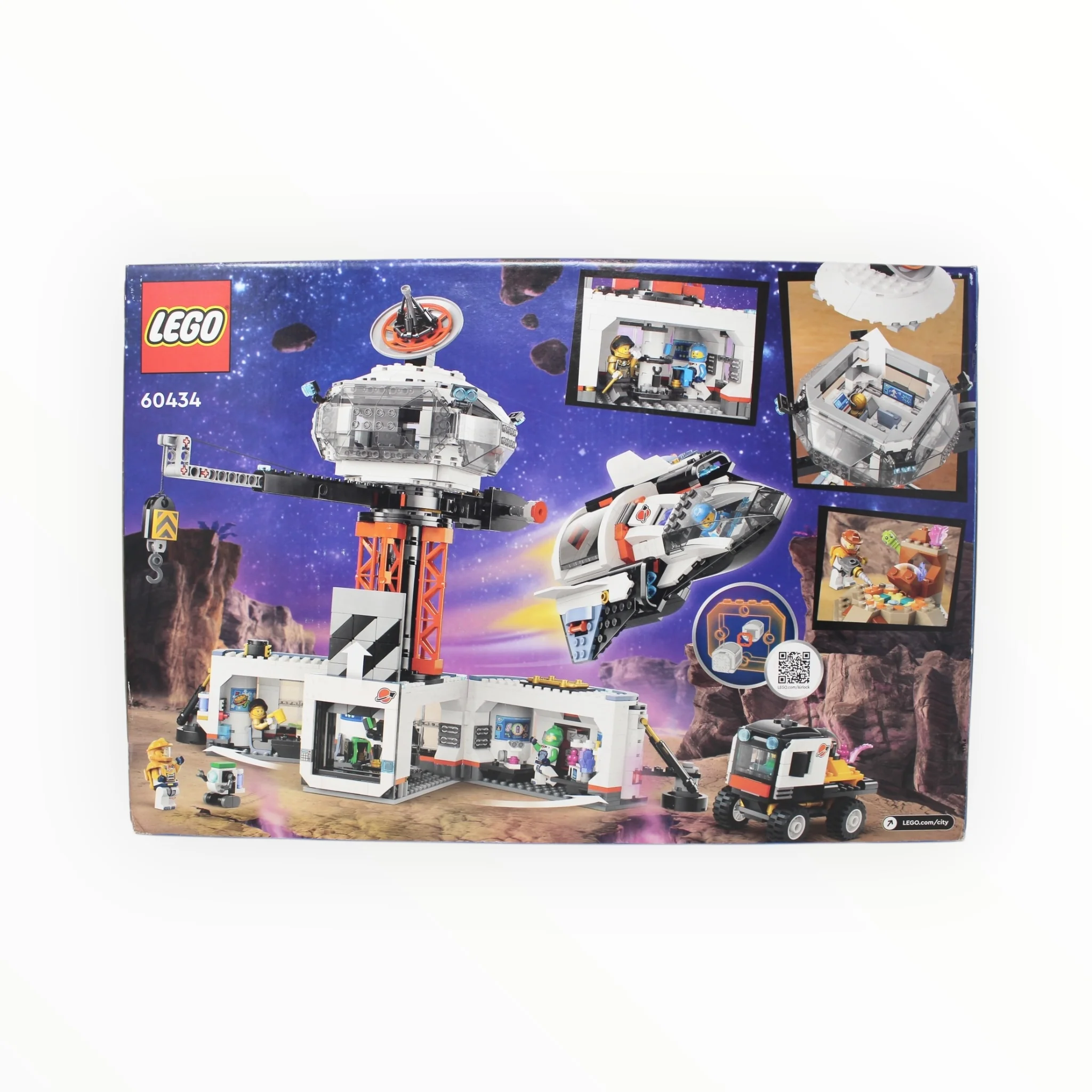 60434 City Space Base and Rocket Launchpad (slight box damage) - Image 2