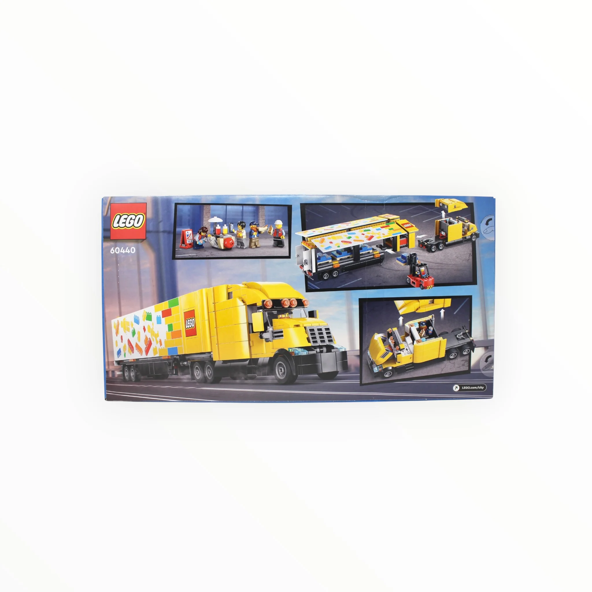 60440 City Yellow Delivery Truck (some box damage) - Image 2
