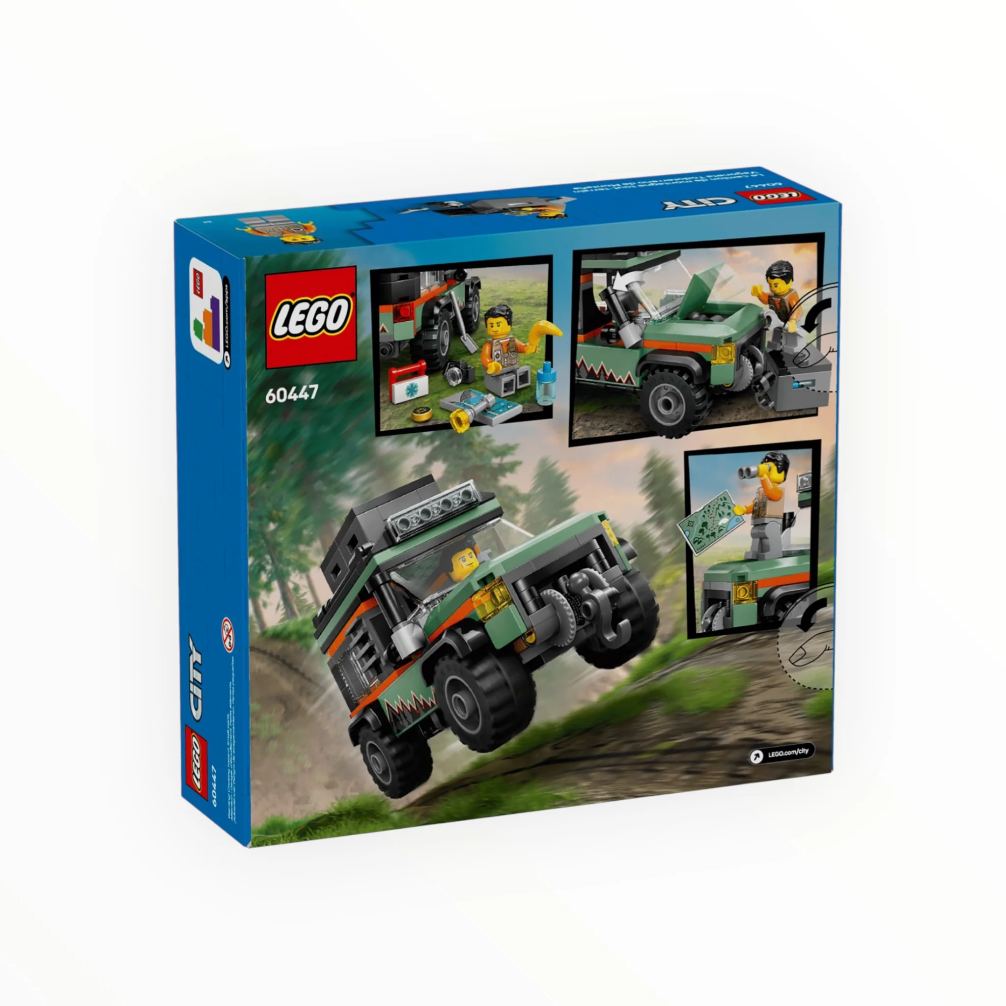 60447 City Off-Road 4x4 Mountain Truck - Image 3