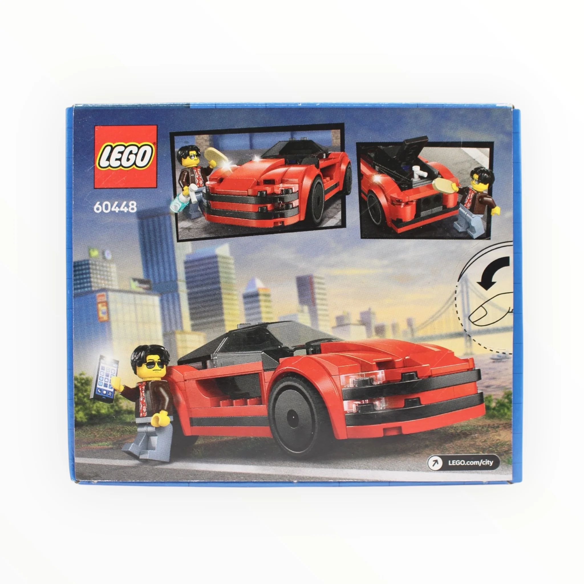 Retired Set 60448 City Red Sports Car - Image 2