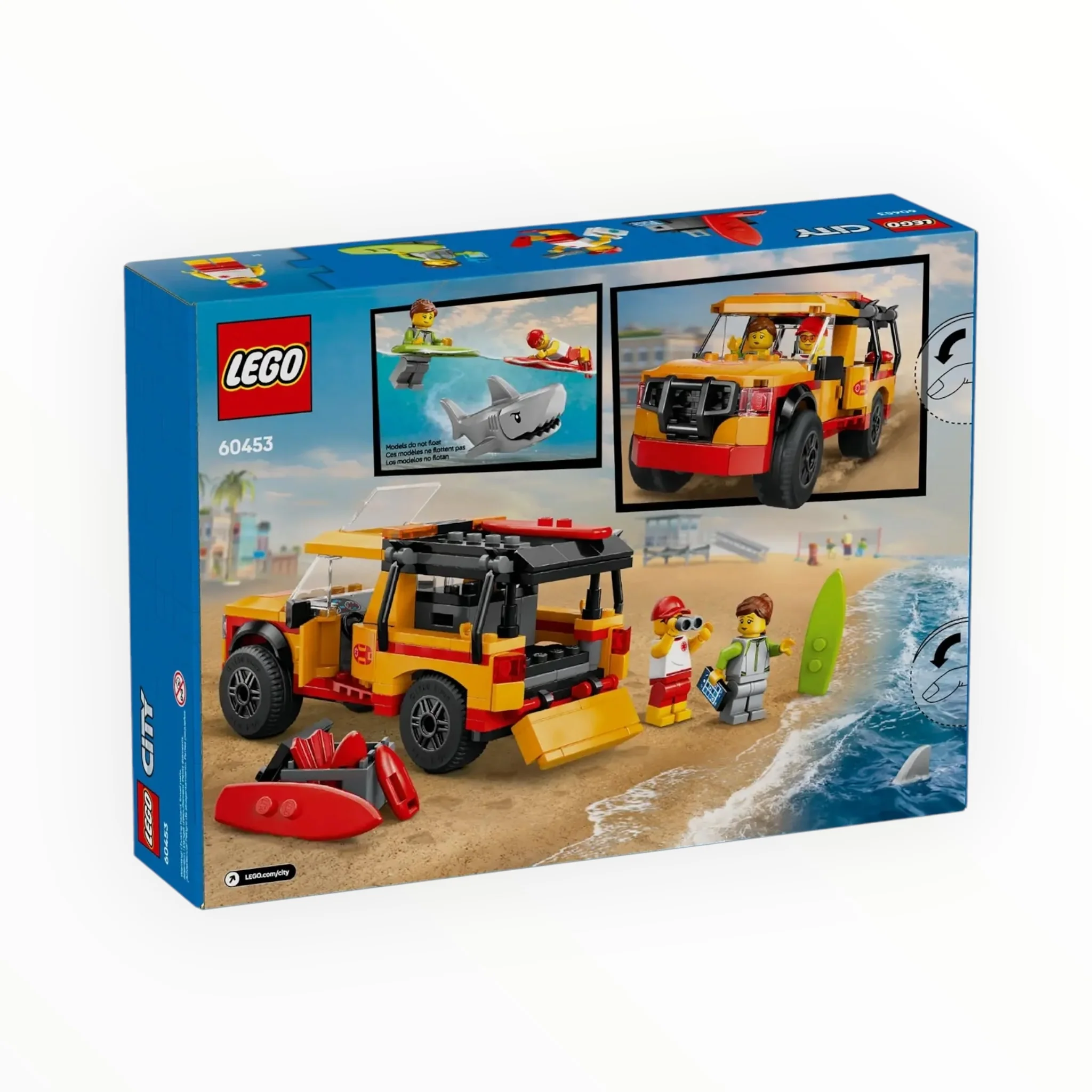 60453 City Lifeguard Beach Rescue Truck - Image 3