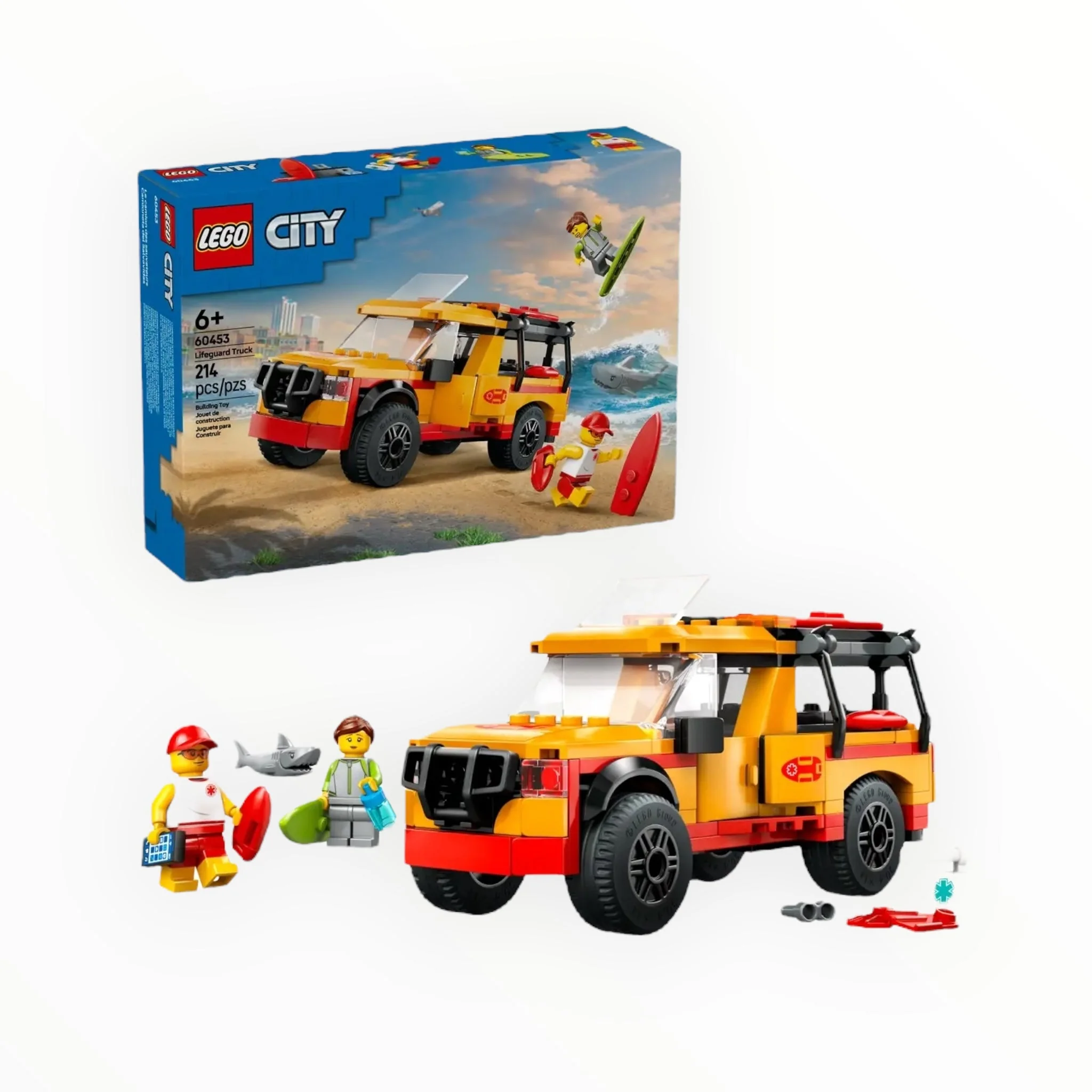 60453 City Lifeguard Beach Rescue Truck - Image 4