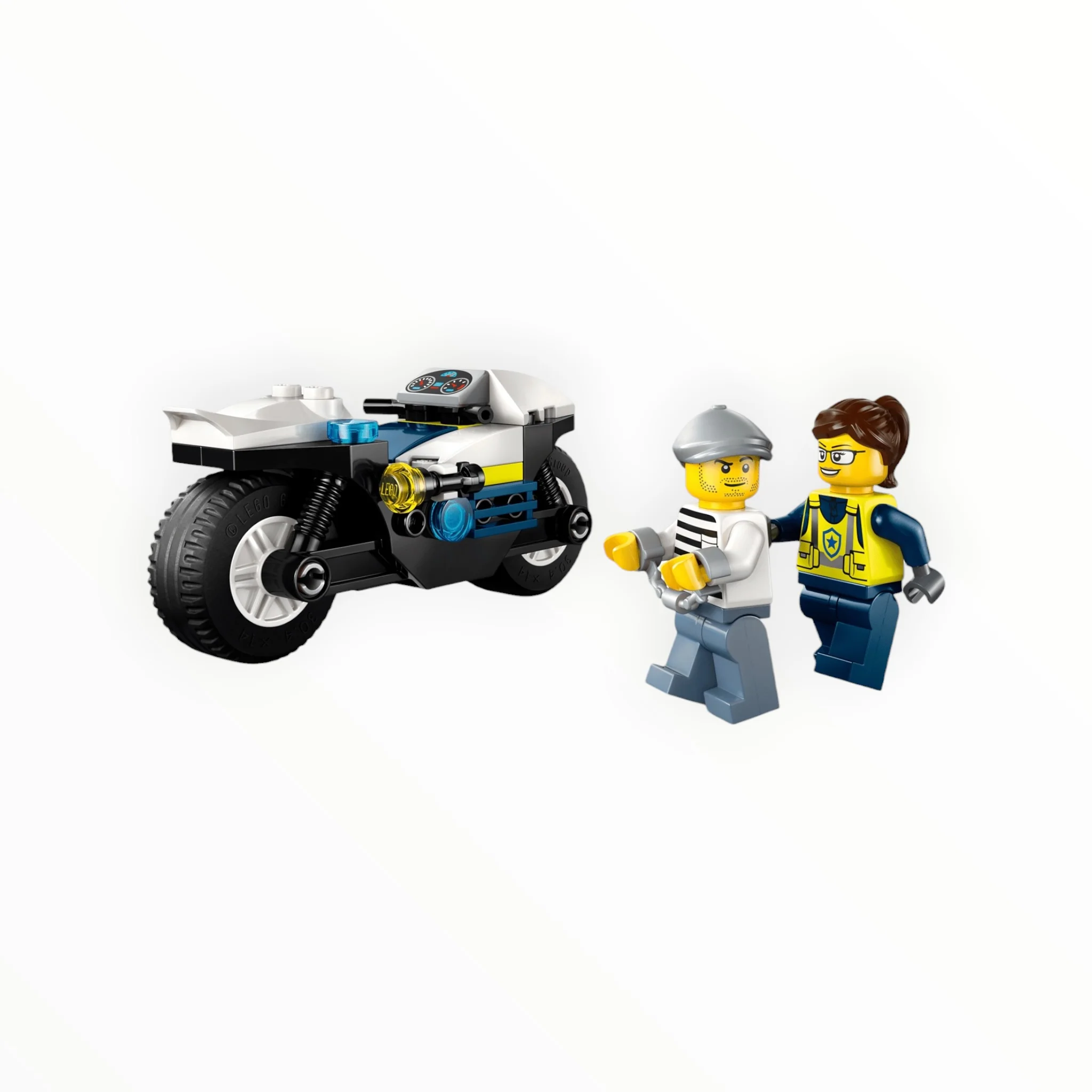 60455 City Police Motorcycle Chase - Image 2