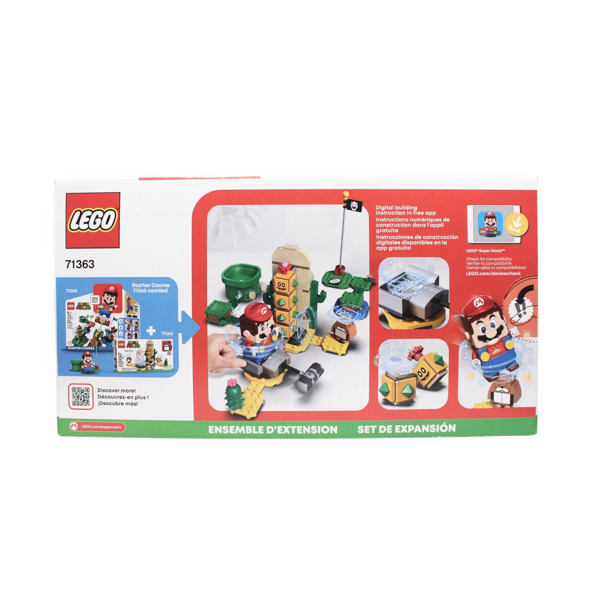 Retired Set 71363 Super Mario Desert Pokey Expansion Set - Image 2