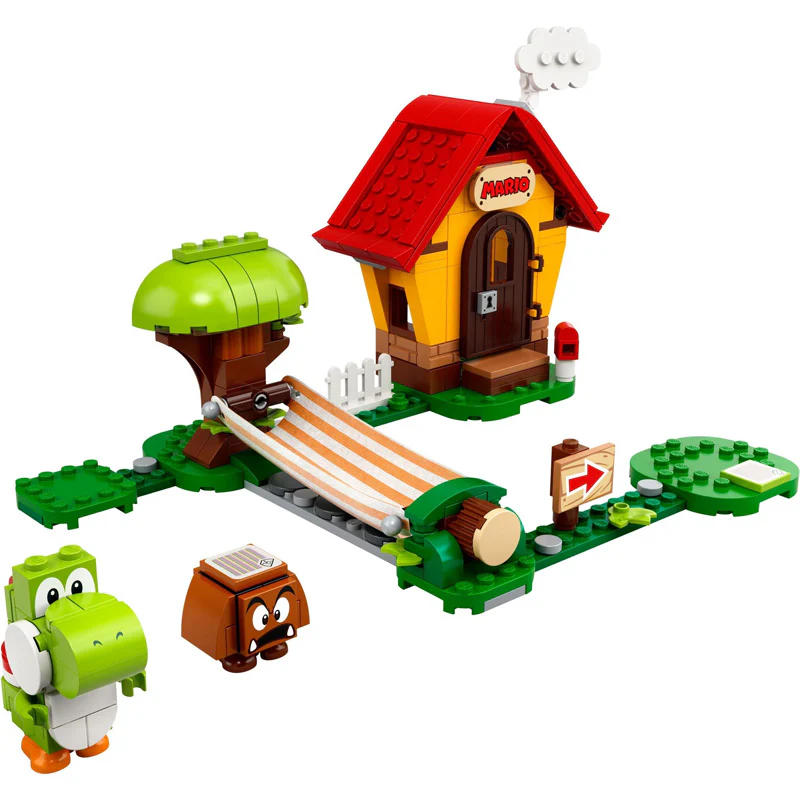 Retired Set 71367 Super Mario Marios House & Yoshi Expansion Set - Image 3