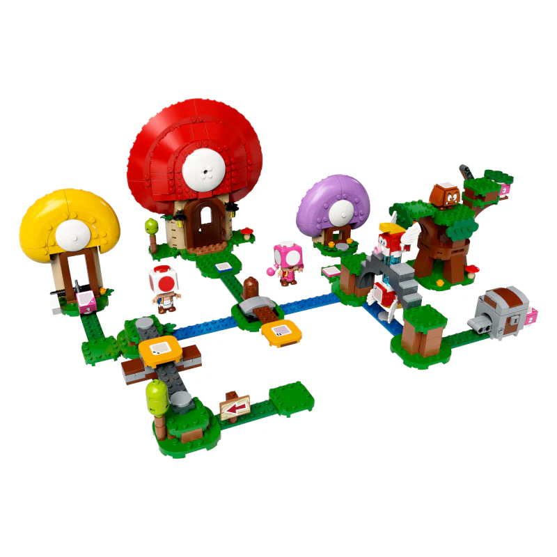 Retired Set 71368 Super Mario Toads Treasure Hunt Expansion Set - Image 3