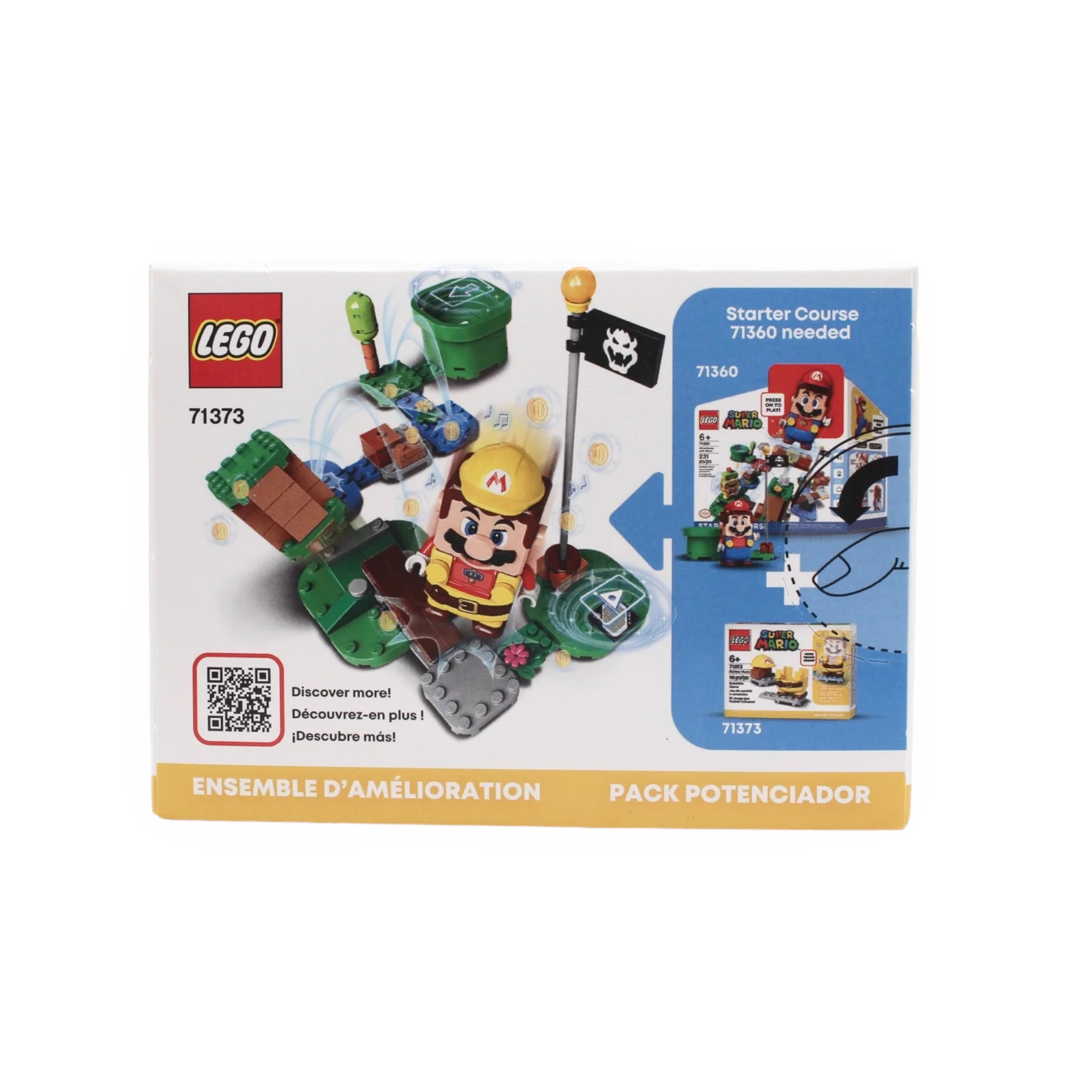 Retired Set 71373 Super Mario Builder Mario Power-Up Pack - Image 2
