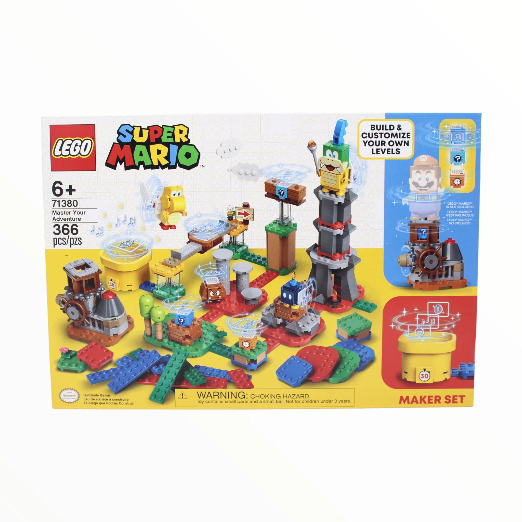 Retired Set 71380 Super Mario Master Your Adventure Maker Set