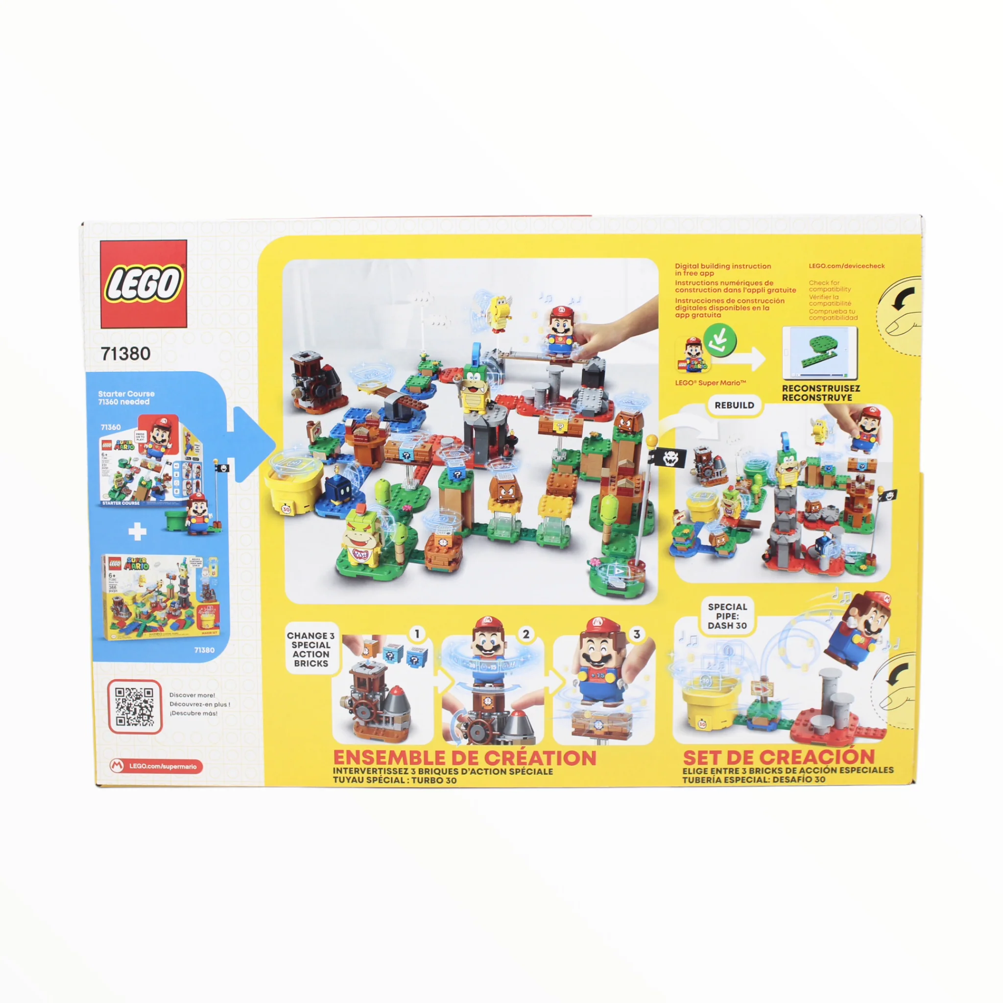 Retired Set 71380 Super Mario Master Your Adventure Maker Set - Image 2