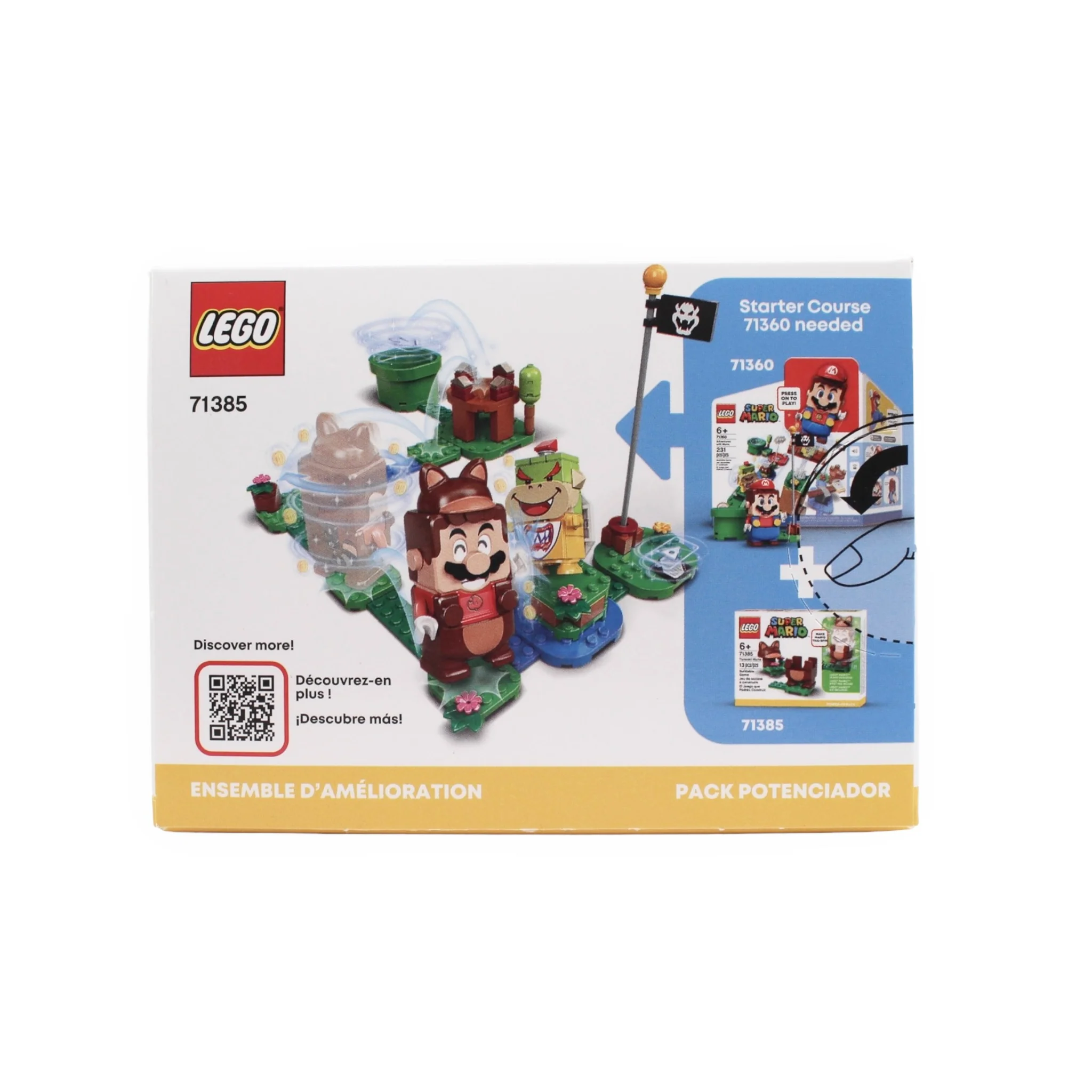 Retired Set 71385 Super Mario Tanooki Mario Power-Up Pack - Image 2