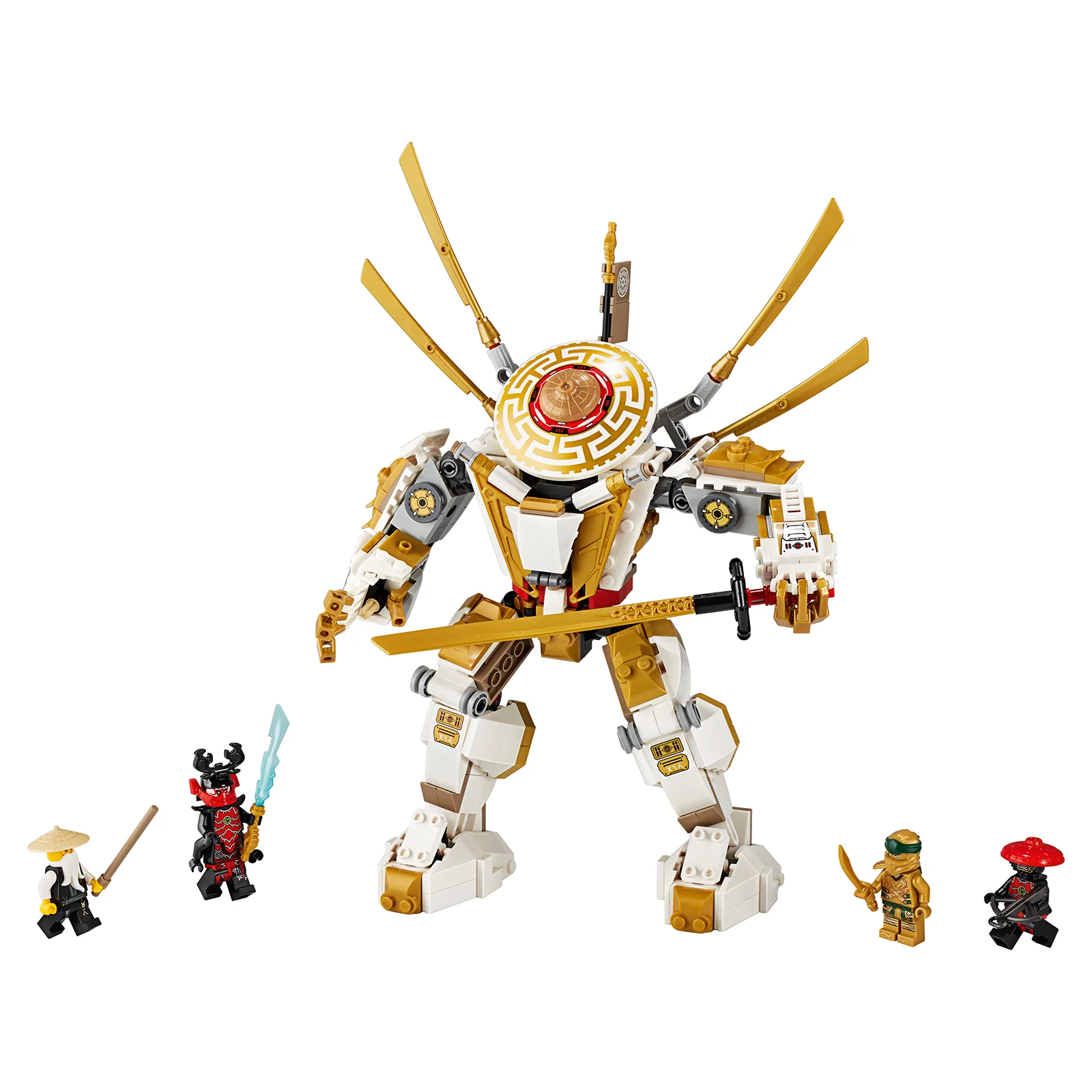 Retired Set 71702 Ninjago Golden Mech