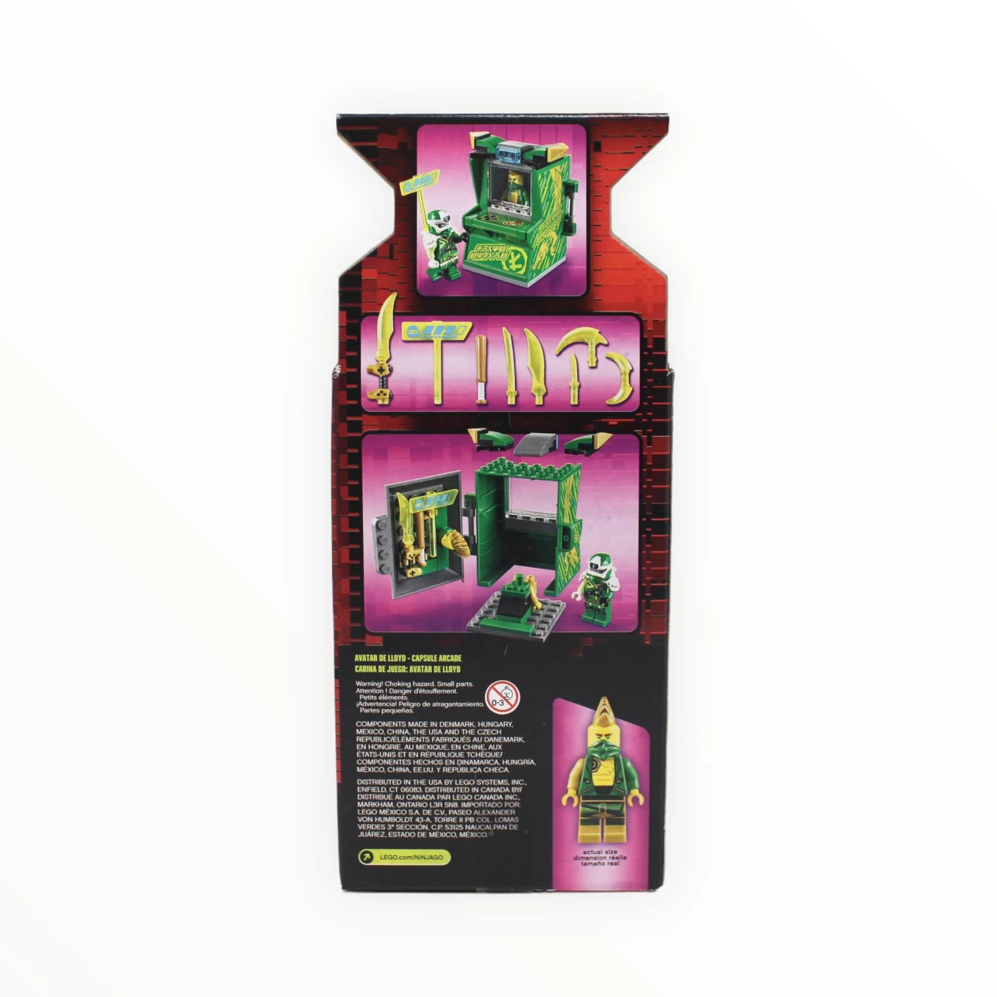 Retired Set 71716 Ninjago Lloyd Avatar - Arcade Pod - Image 2